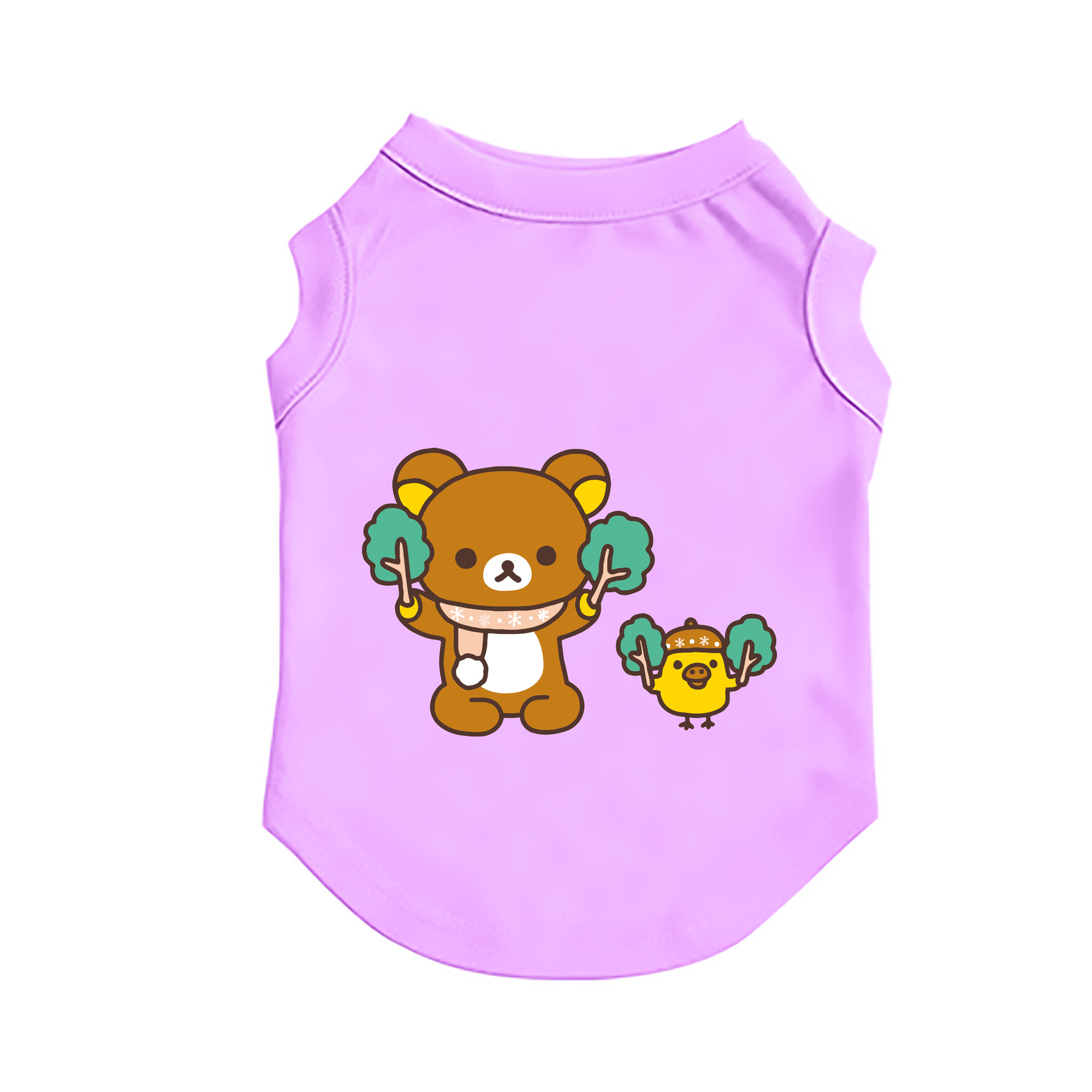 （画像用） リラックマ リラックマ キイロイトリ Rilakkuma Korilakkuma Kiiroitori ペット用ベスト