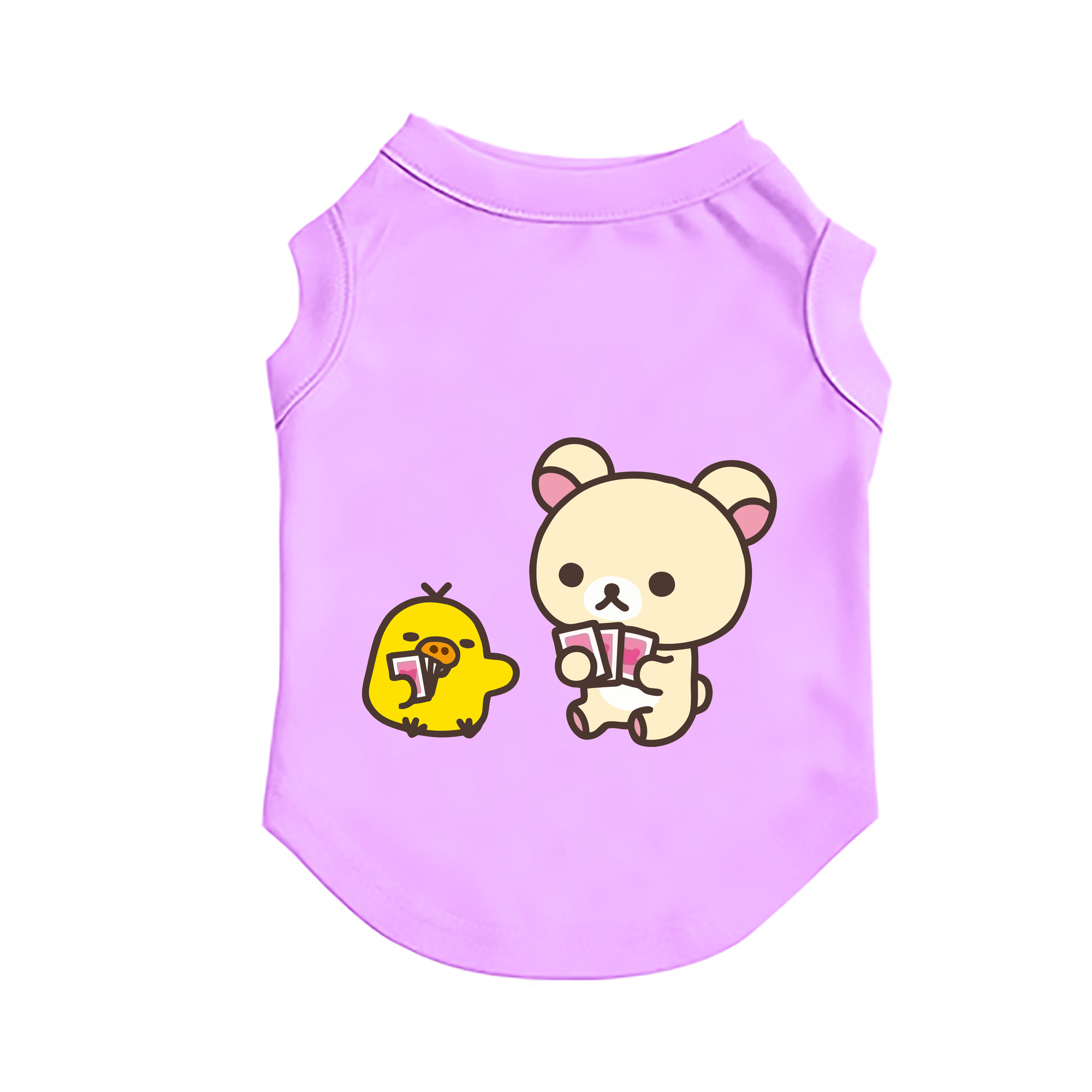 （画像用） リラックマ リラックマ キイロイトリ Rilakkuma Korilakkuma Kiiroitori ペット用ベスト