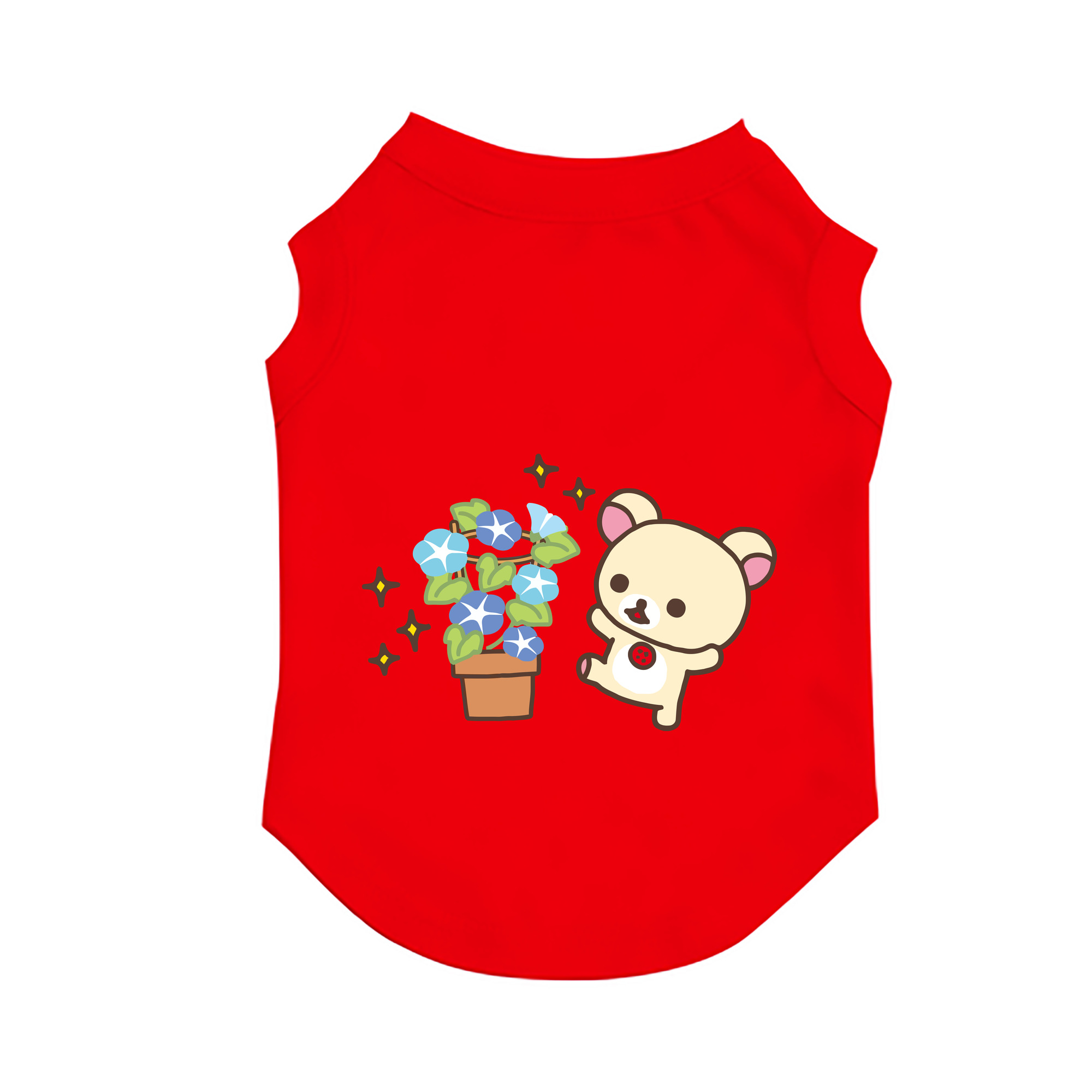 （画像用） リラックマ リラックマ キイロイトリ Rilakkuma Korilakkuma Kiiroitori ペット用ベスト