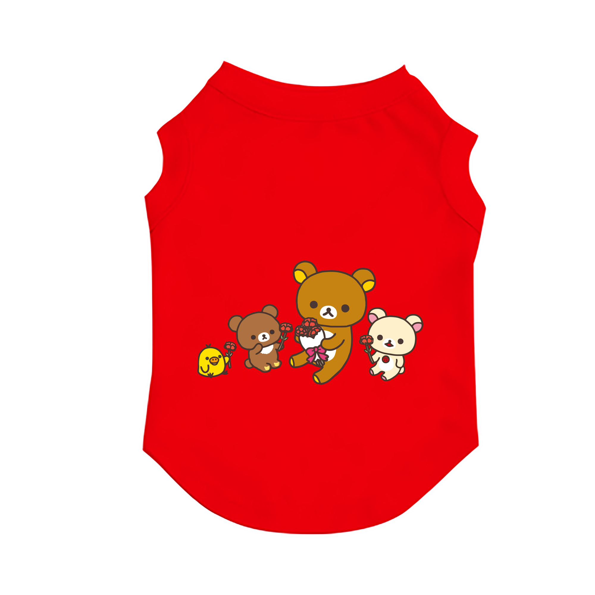 （画像用） リラックマ リラックマ キイロイトリ Rilakkuma Korilakkuma Kiiroitori ペット用ベスト