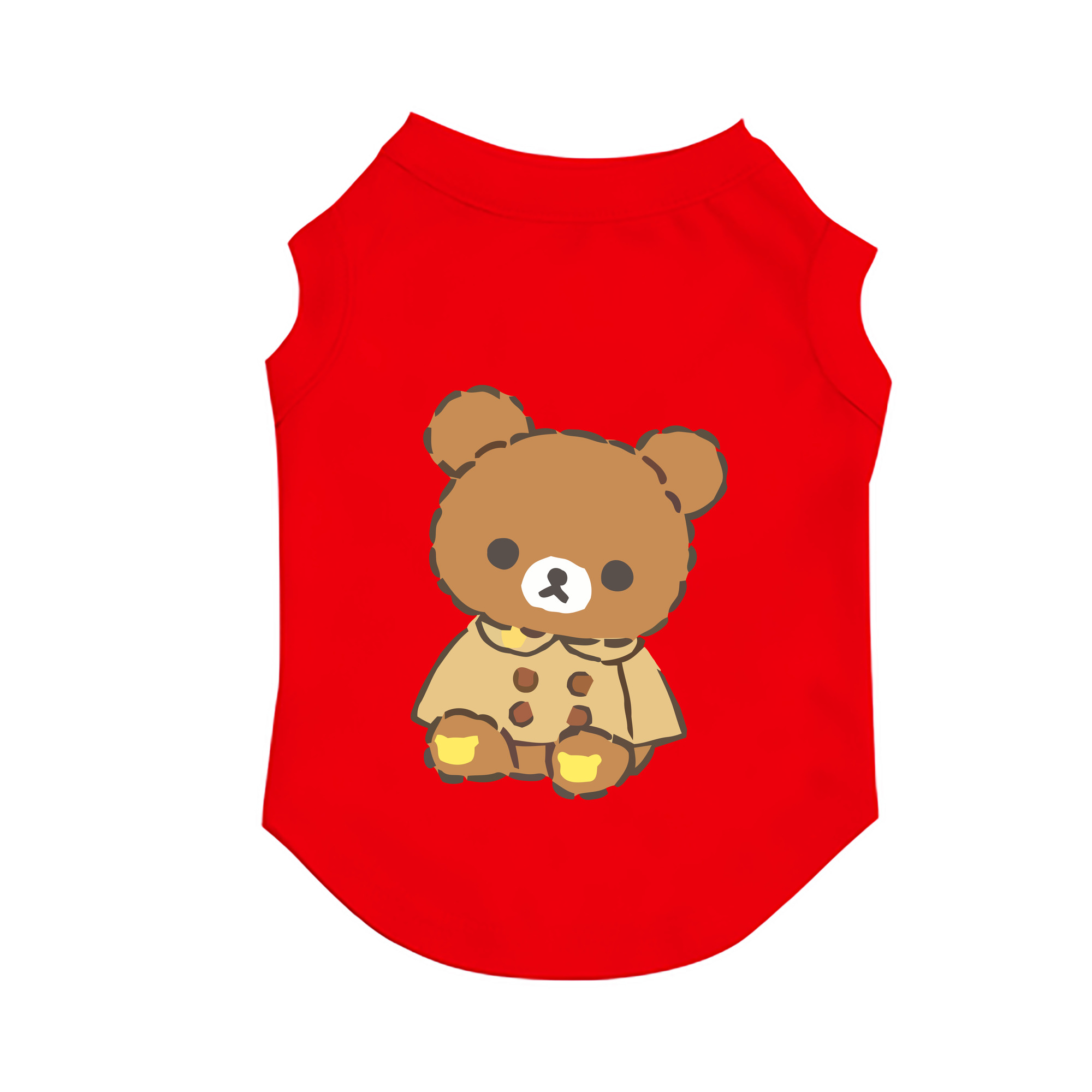（画像用） リラックマ リラックマ キイロイトリ Rilakkuma Korilakkuma Kiiroitori ペット用ベスト