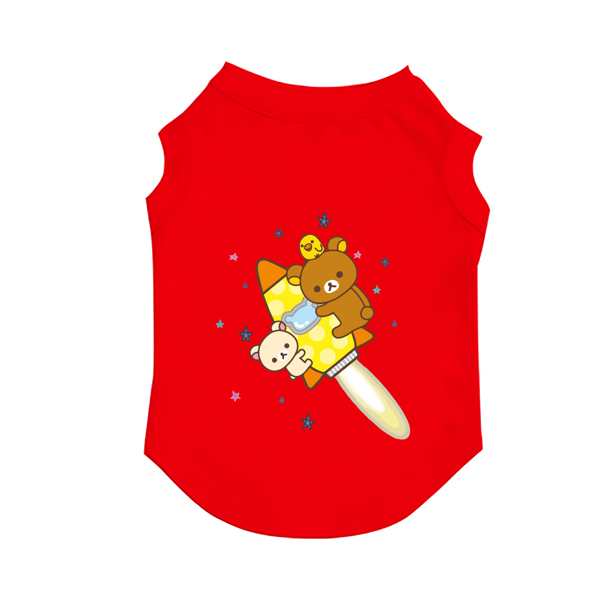（画像用） リラックマ リラックマ キイロイトリ Rilakkuma Korilakkuma Kiiroitori ペット用ベスト