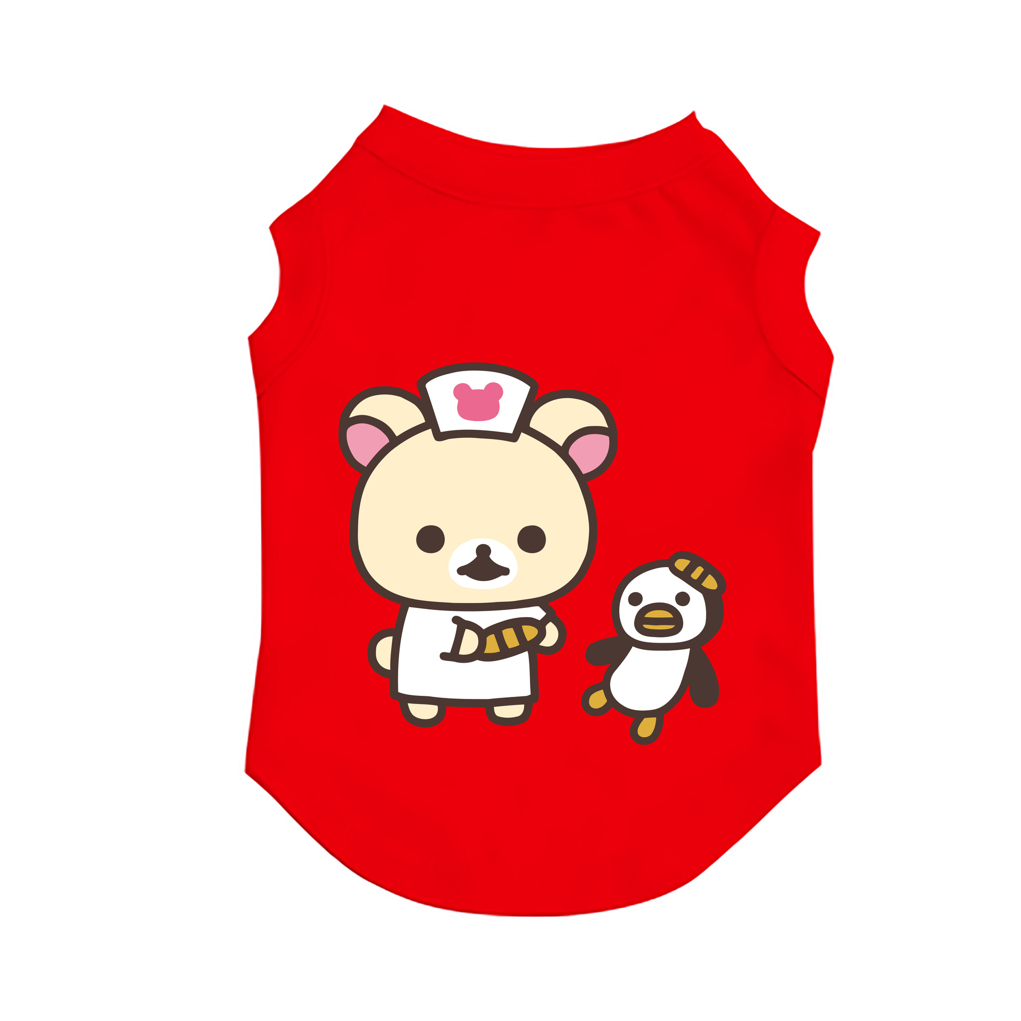 （画像用） リラックマ リラックマ キイロイトリ Rilakkuma Korilakkuma Kiiroitori ペット用ベスト