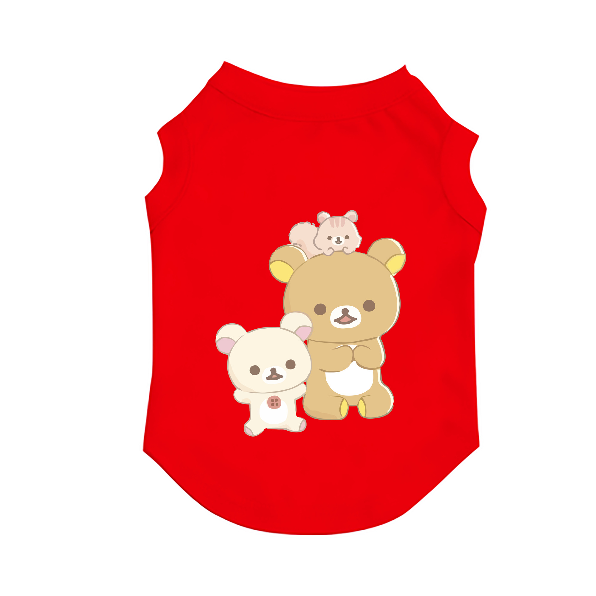 （画像用） リラックマ リラックマ キイロイトリ Rilakkuma Korilakkuma Kiiroitori ペット用ベスト
