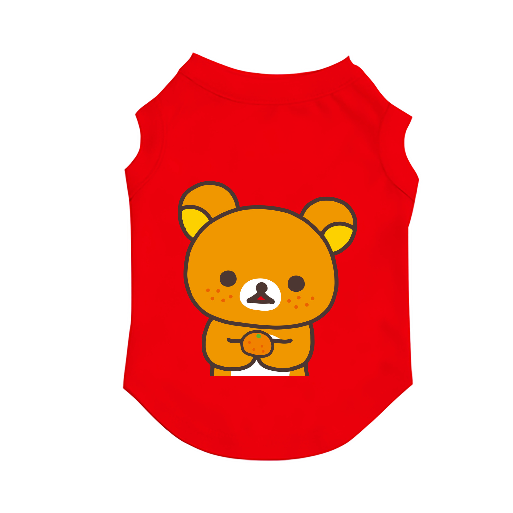 （画像用） リラックマ リラックマ キイロイトリ Rilakkuma Korilakkuma Kiiroitori ペット用ベスト