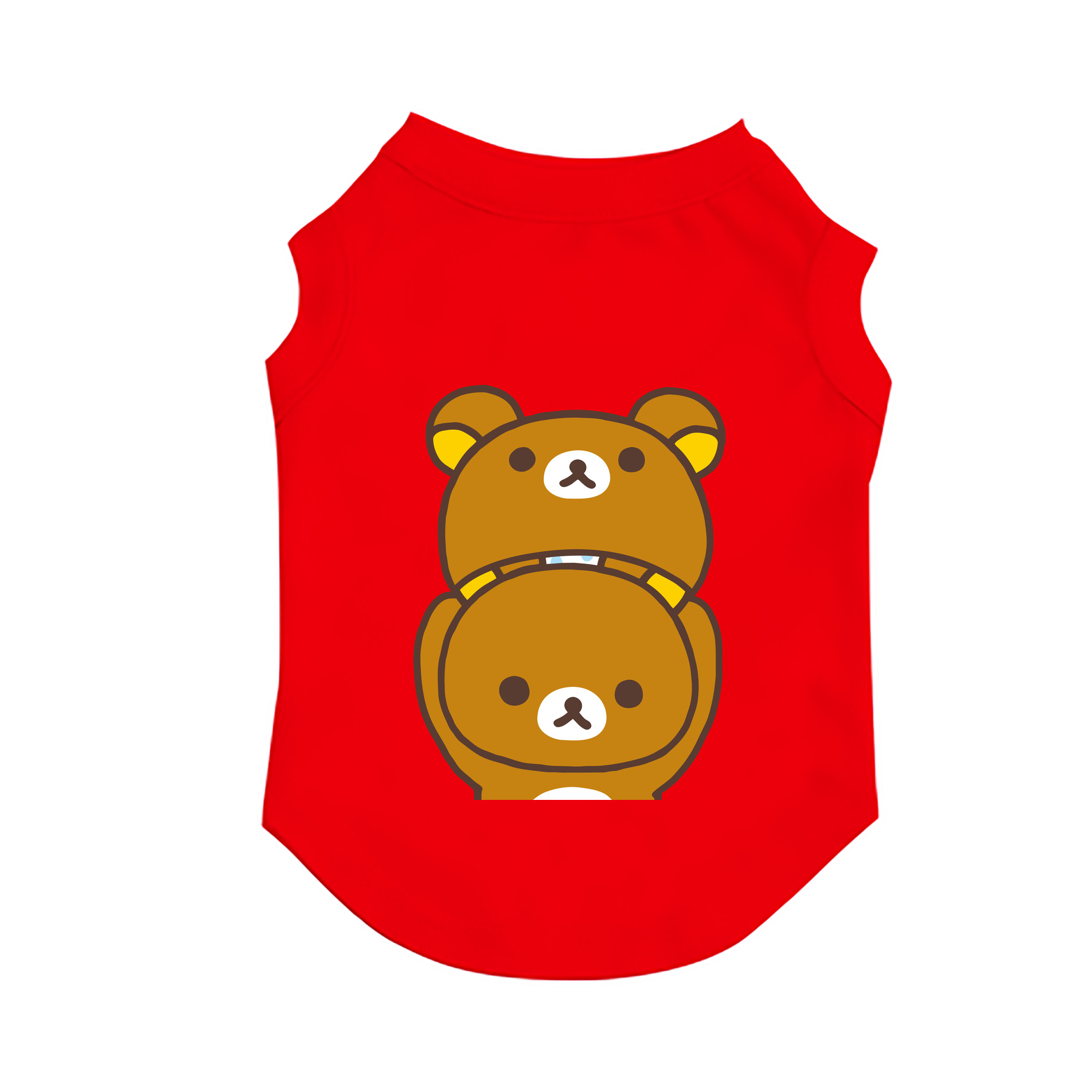 （画像用） リラックマ リラックマ キイロイトリ Rilakkuma Korilakkuma Kiiroitori ペット用ベスト