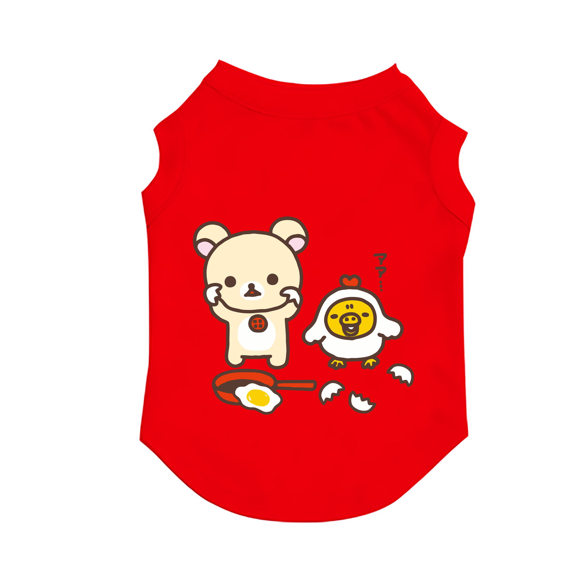 （画像用） リラックマ リラックマ キイロイトリ Rilakkuma Korilakkuma Kiiroitori ペット用ベスト
