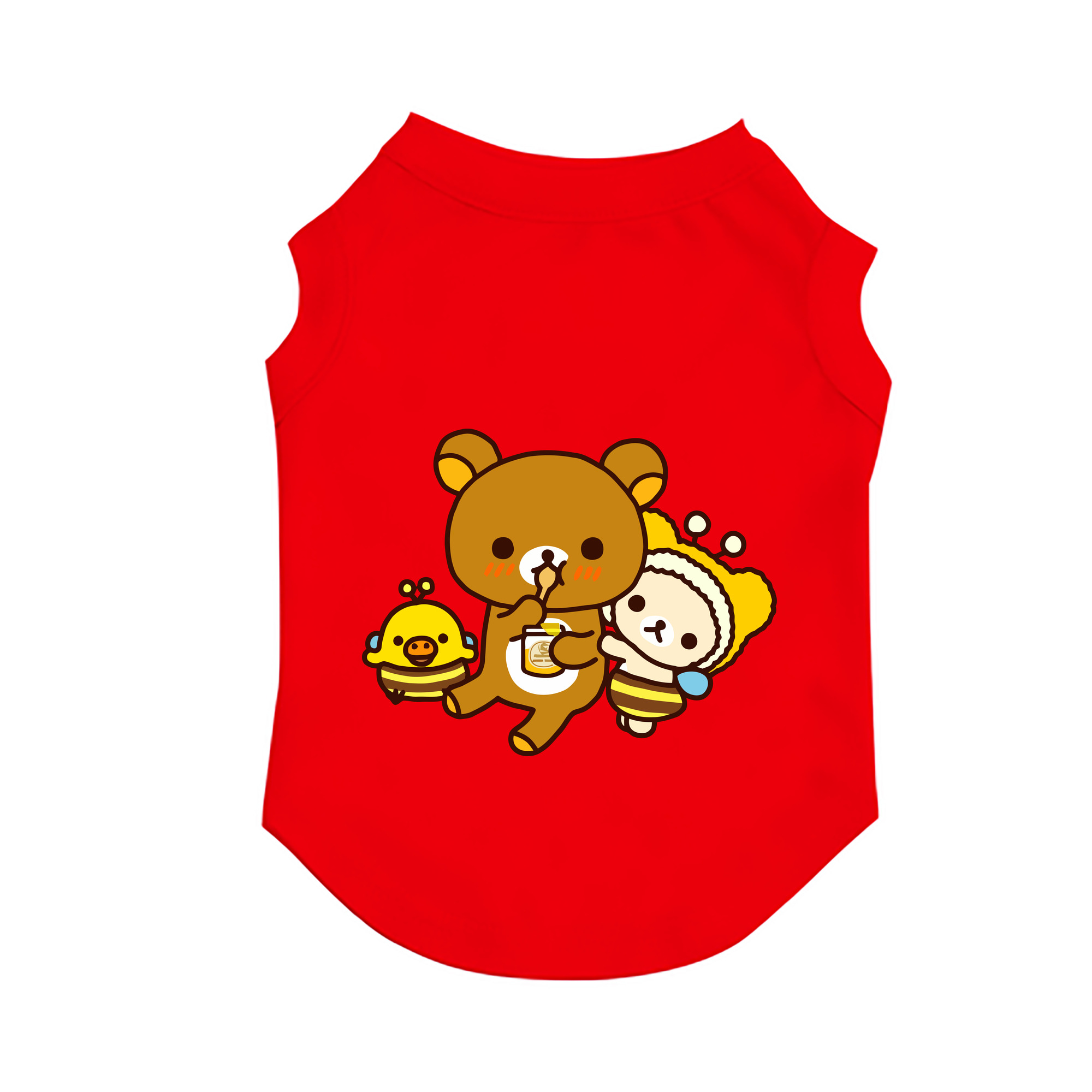 （画像用） リラックマ リラックマ キイロイトリ Rilakkuma Korilakkuma Kiiroitori ペット用ベスト