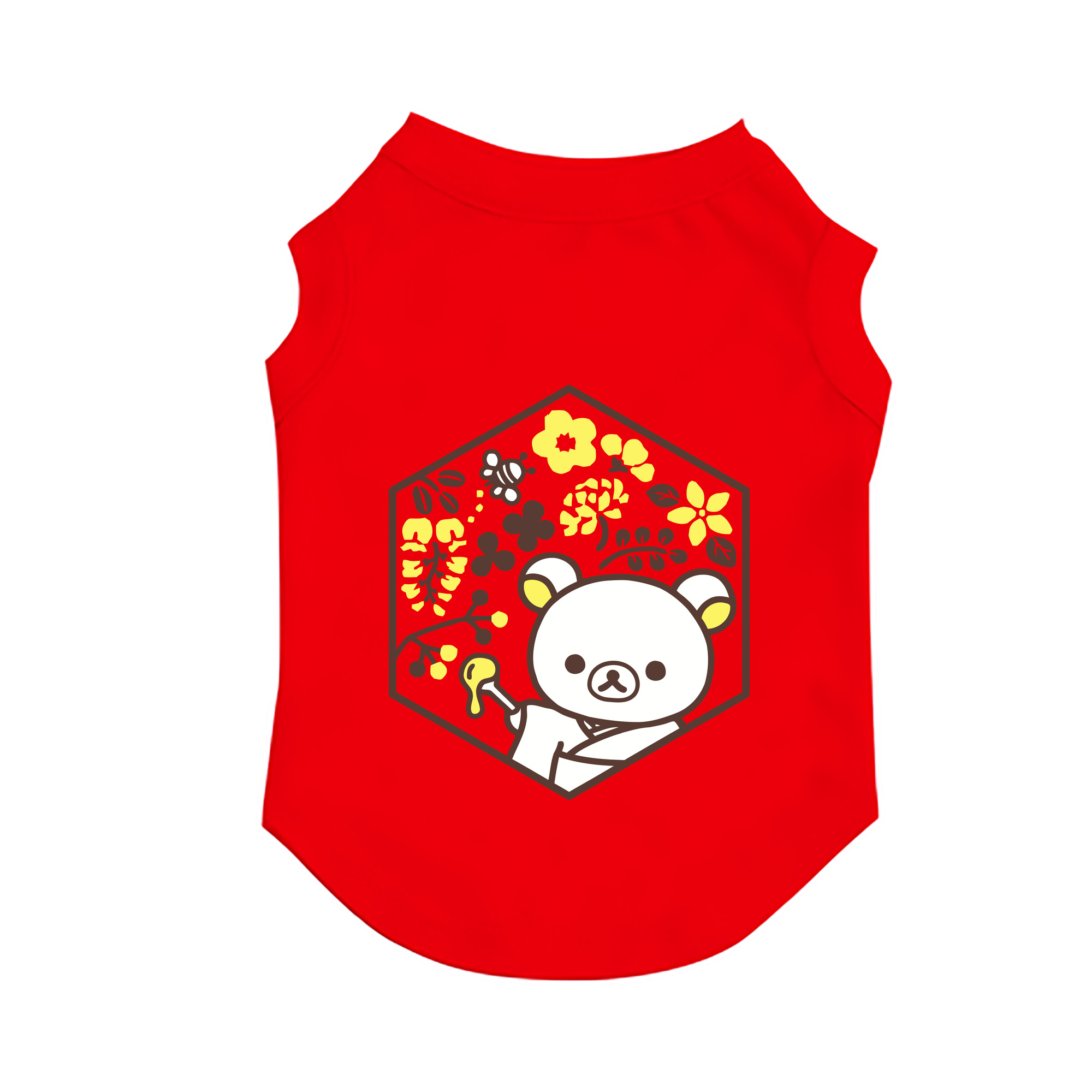 （画像用） リラックマ リラックマ キイロイトリ Rilakkuma Korilakkuma Kiiroitori ペット用ベスト