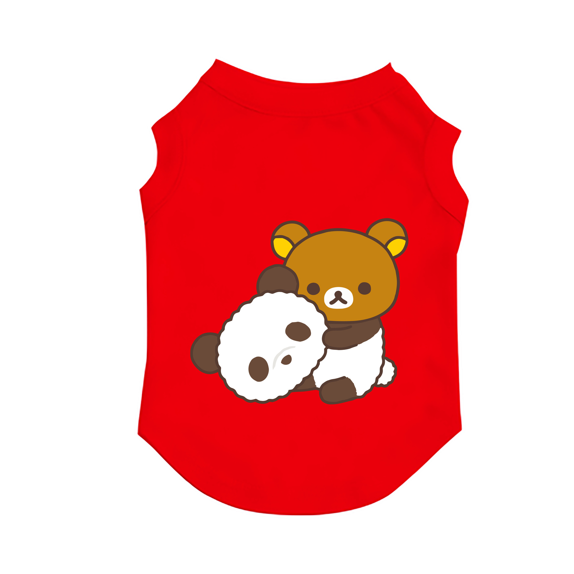 （画像用） リラックマ リラックマ キイロイトリ Rilakkuma Korilakkuma Kiiroitori ペット用ベスト