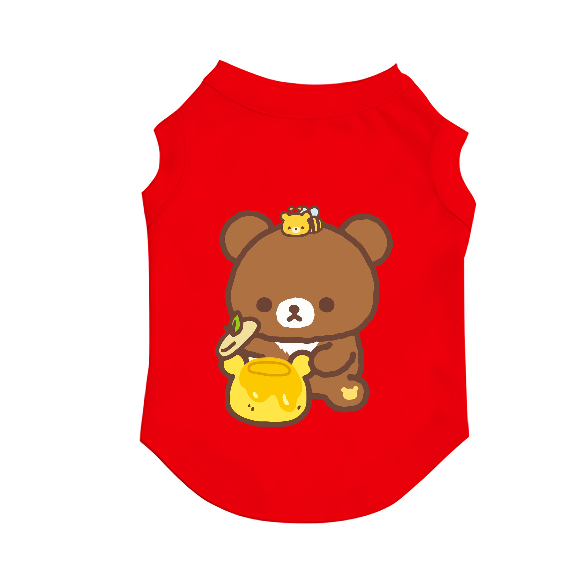 （画像用） リラックマ リラックマ キイロイトリ Rilakkuma Korilakkuma Kiiroitori ペット用ベスト