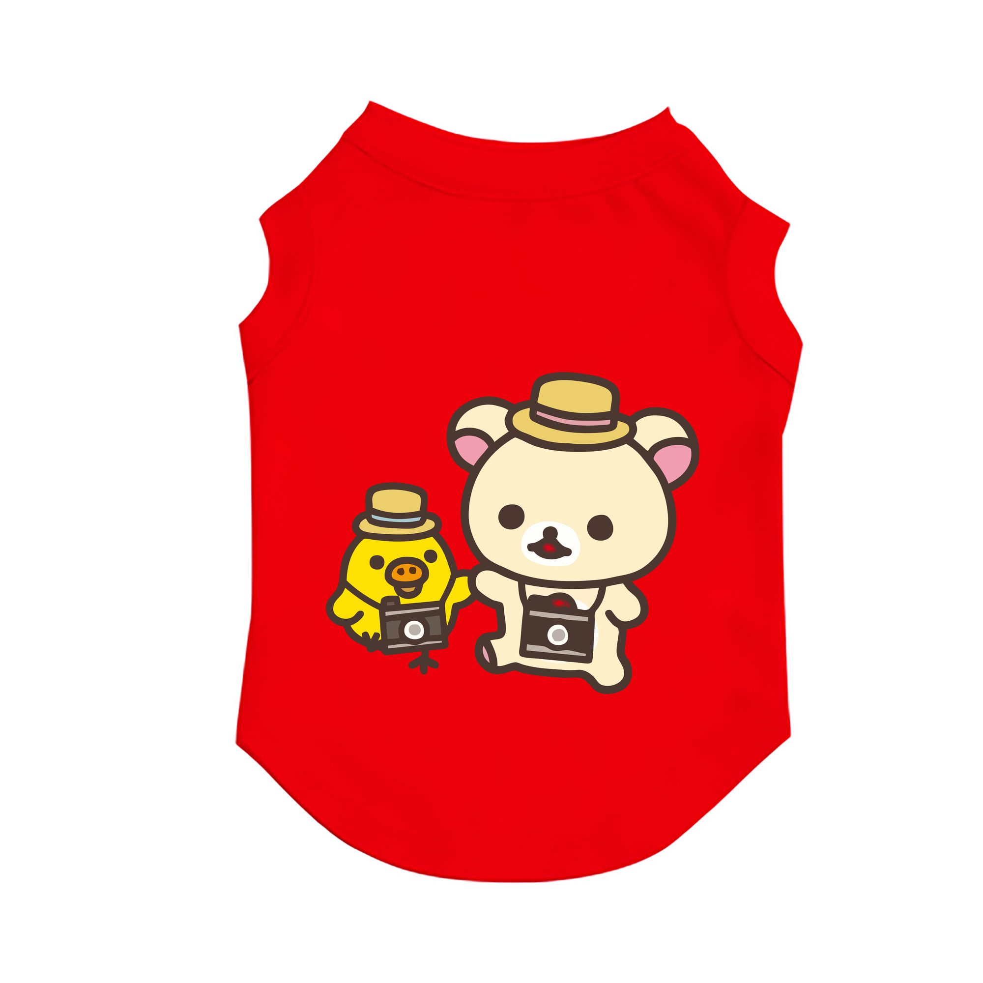 （画像用） リラックマ リラックマ キイロイトリ Rilakkuma Korilakkuma Kiiroitori ペット用ベスト