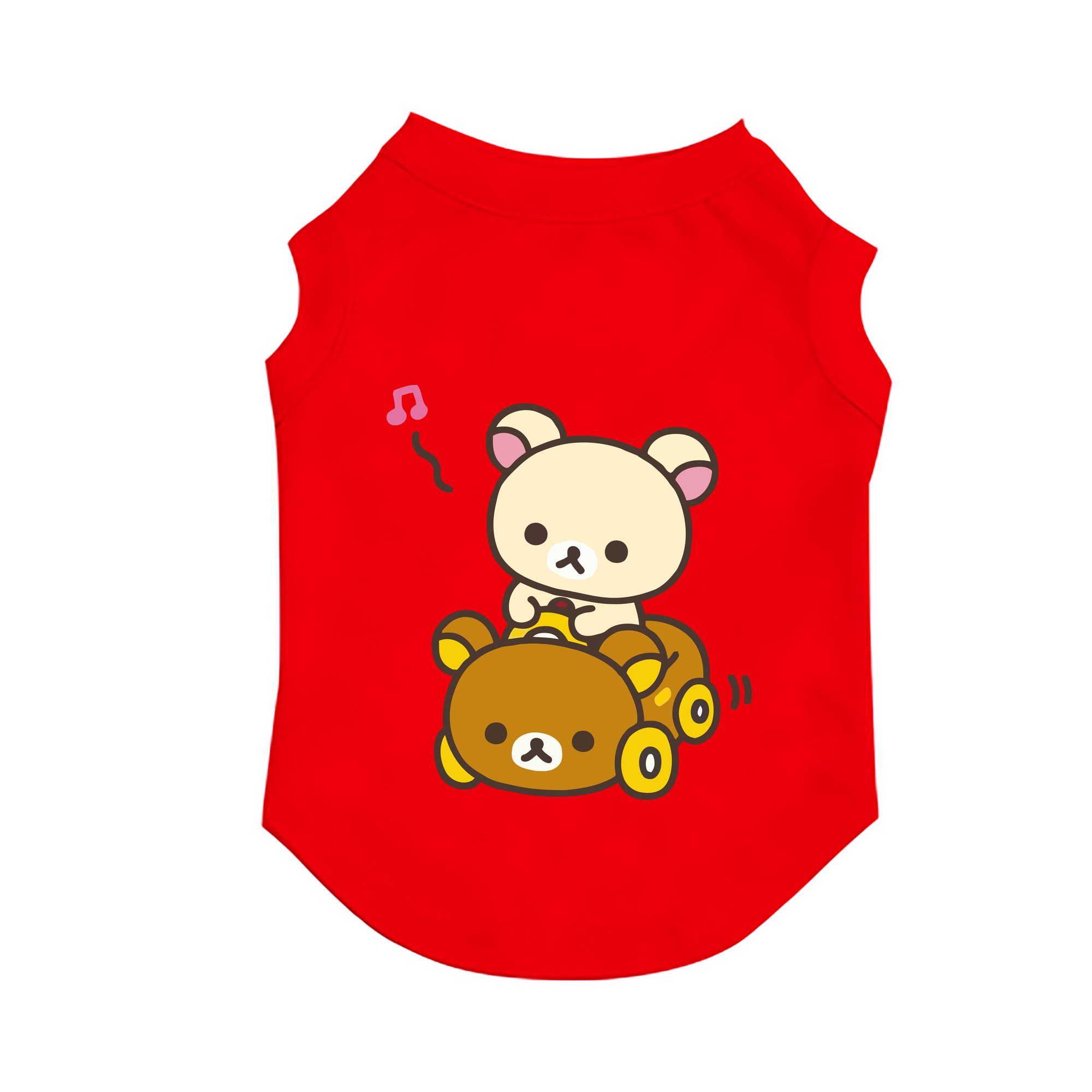 （画像用） リラックマ リラックマ キイロイトリ Rilakkuma Korilakkuma Kiiroitori ペット用ベスト