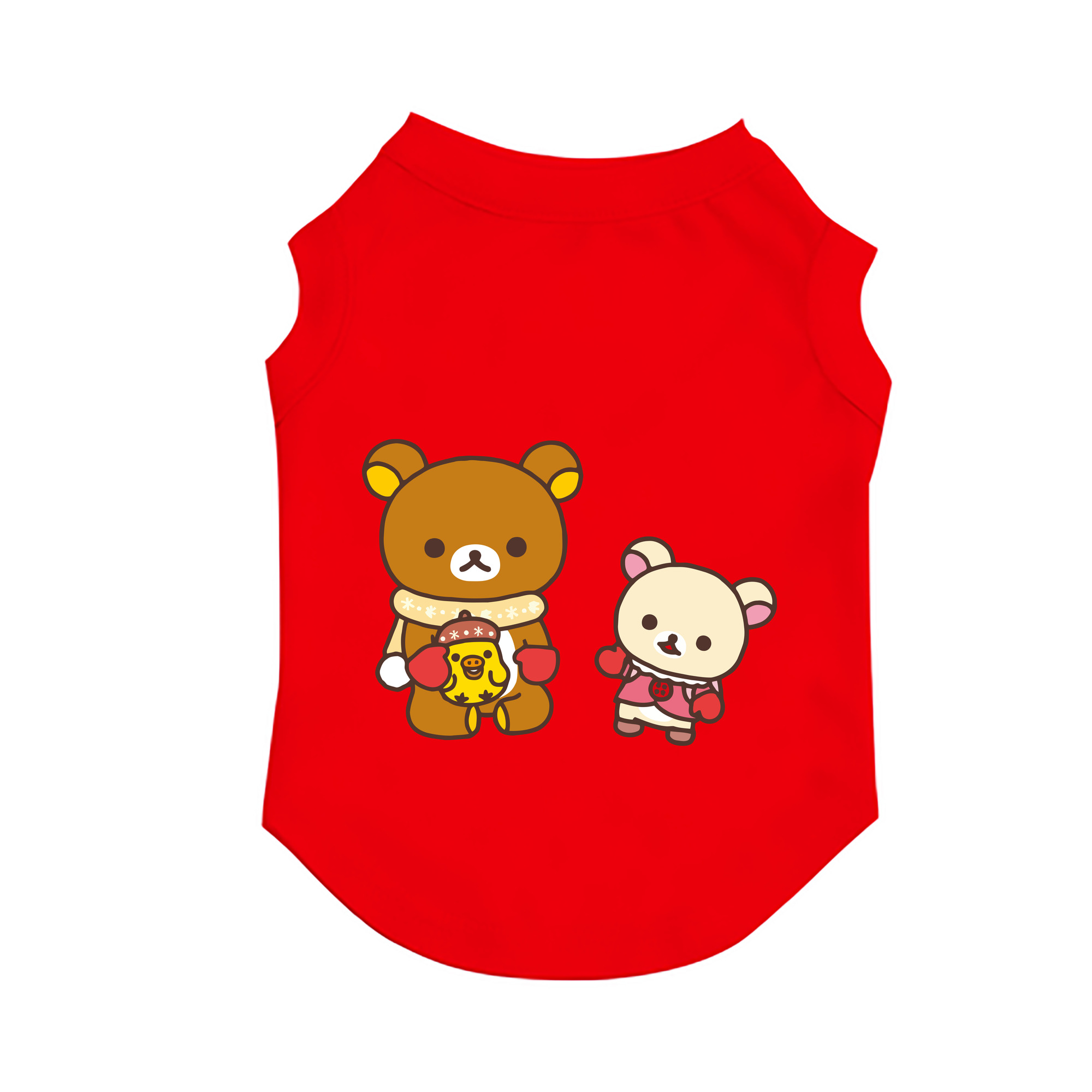（画像用） リラックマ リラックマ キイロイトリ Rilakkuma Korilakkuma Kiiroitori ペット用ベスト