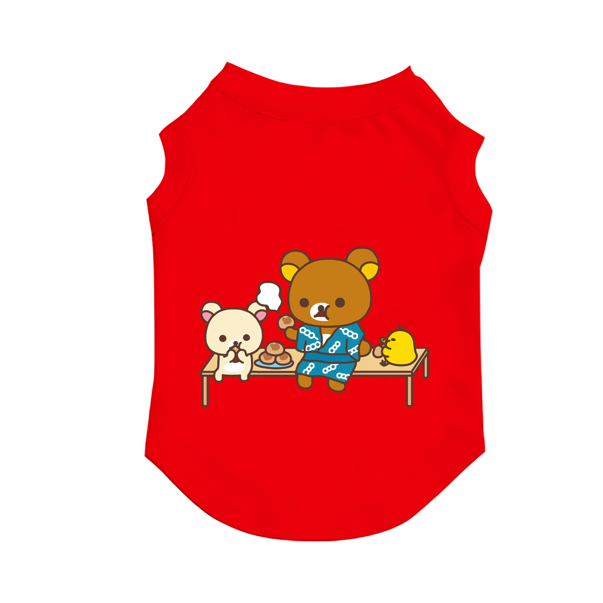 （画像用） リラックマ リラックマ キイロイトリ Rilakkuma Korilakkuma Kiiroitori ペット用ベスト