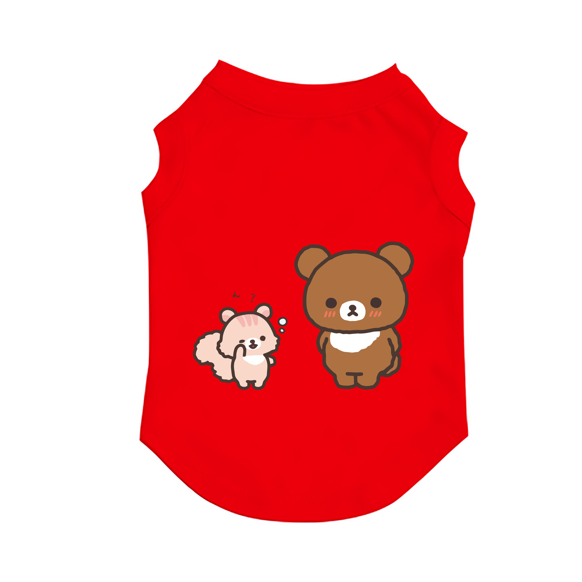 （画像用） リラックマ リラックマ キイロイトリ Rilakkuma Korilakkuma Kiiroitori ペット用ベスト