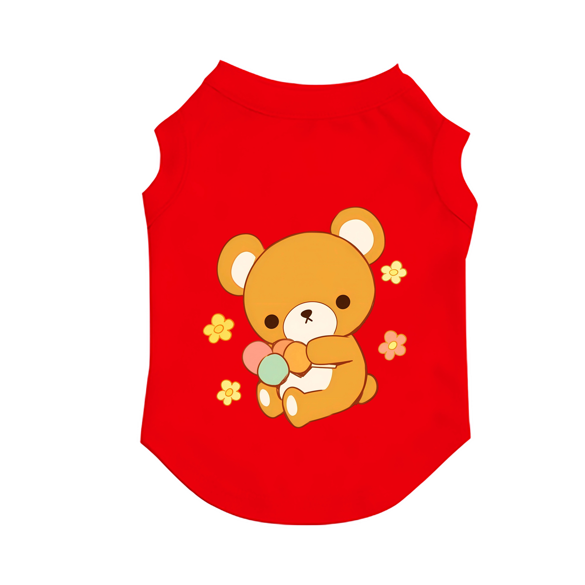 （画像用） リラックマ リラックマ キイロイトリ Rilakkuma Korilakkuma Kiiroitori ペット用ベスト