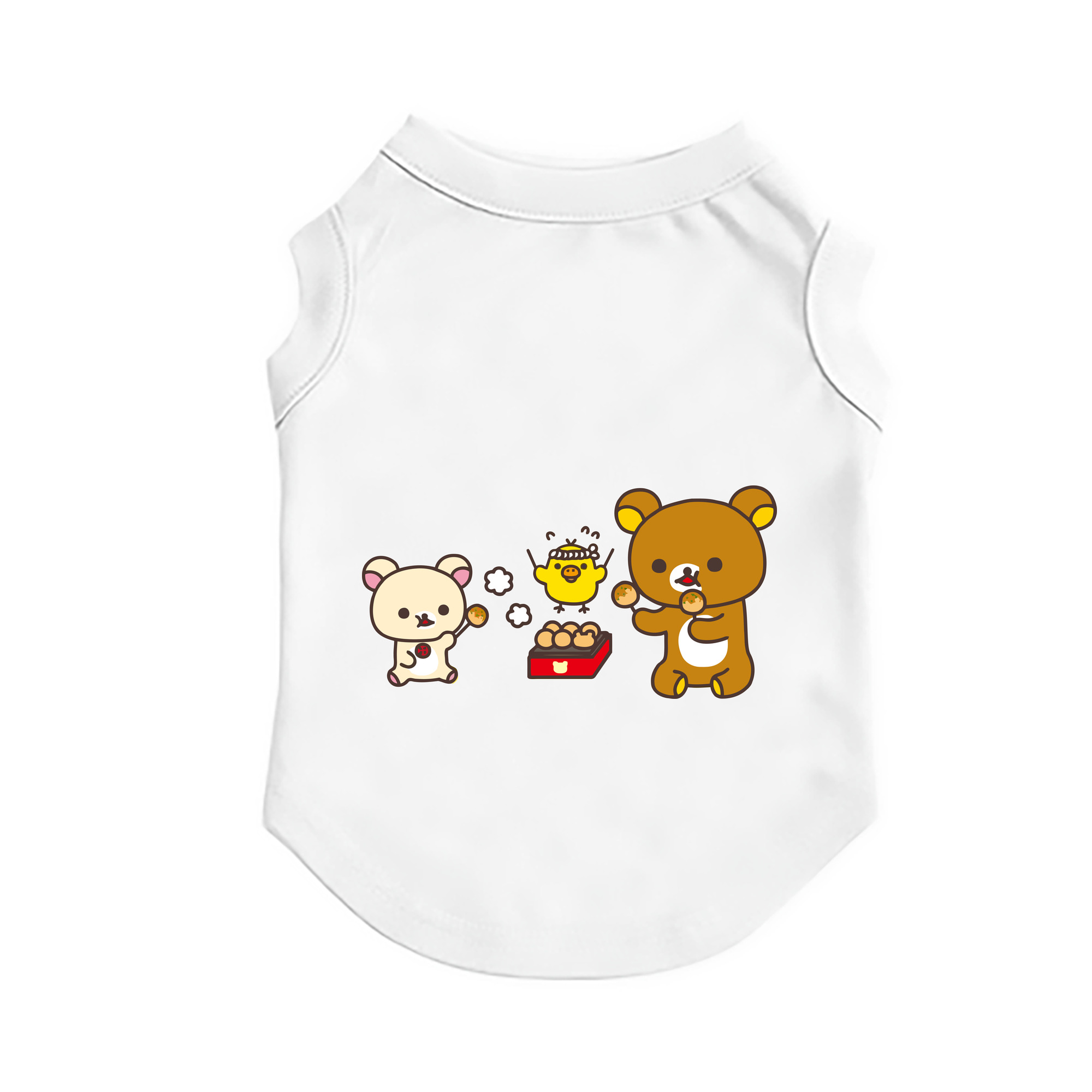 （画像用） リラックマ リラックマ キイロイトリ Rilakkuma Korilakkuma Kiiroitori ペット用ベスト