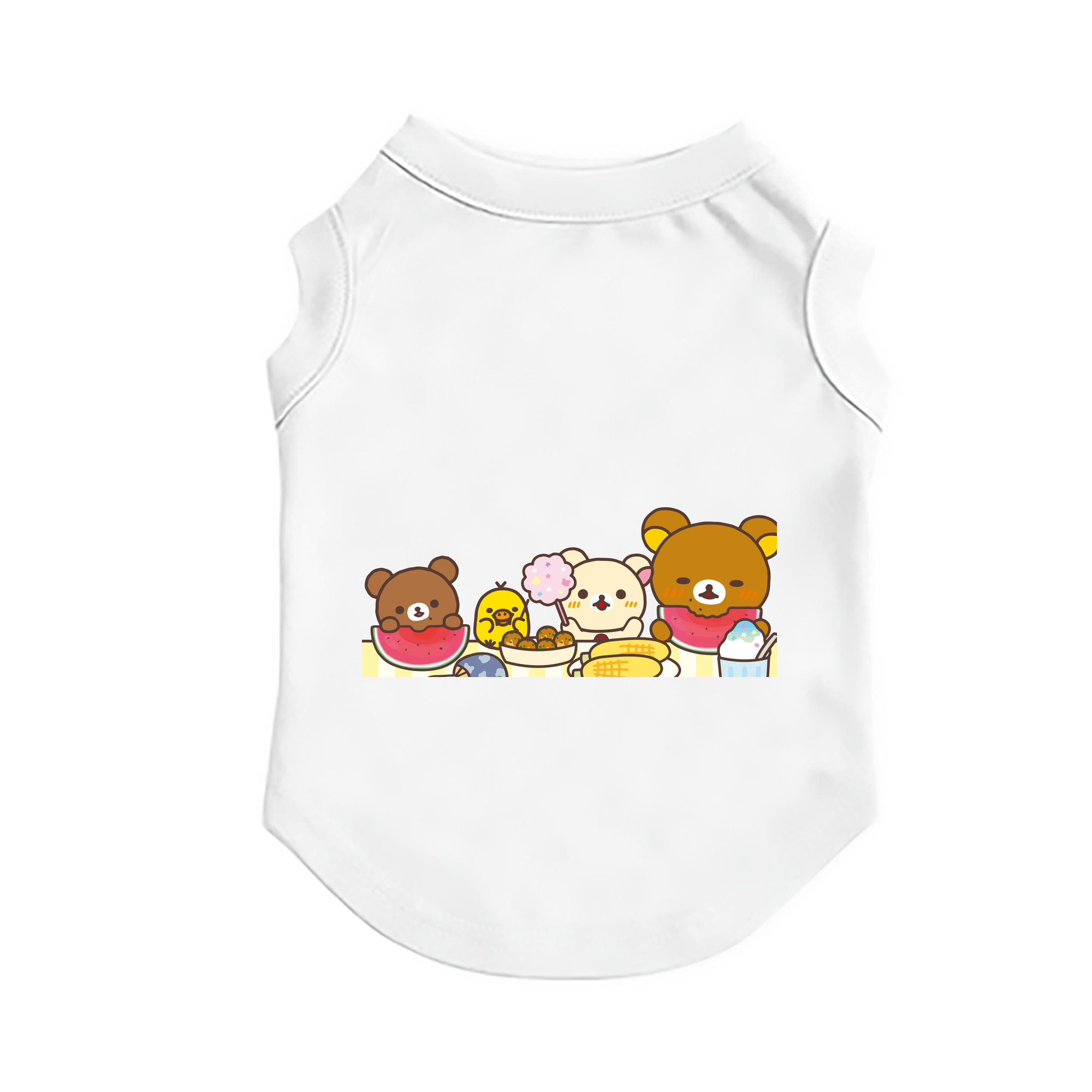 （画像用） リラックマ リラックマ キイロイトリ Rilakkuma Korilakkuma Kiiroitori ペット用ベスト