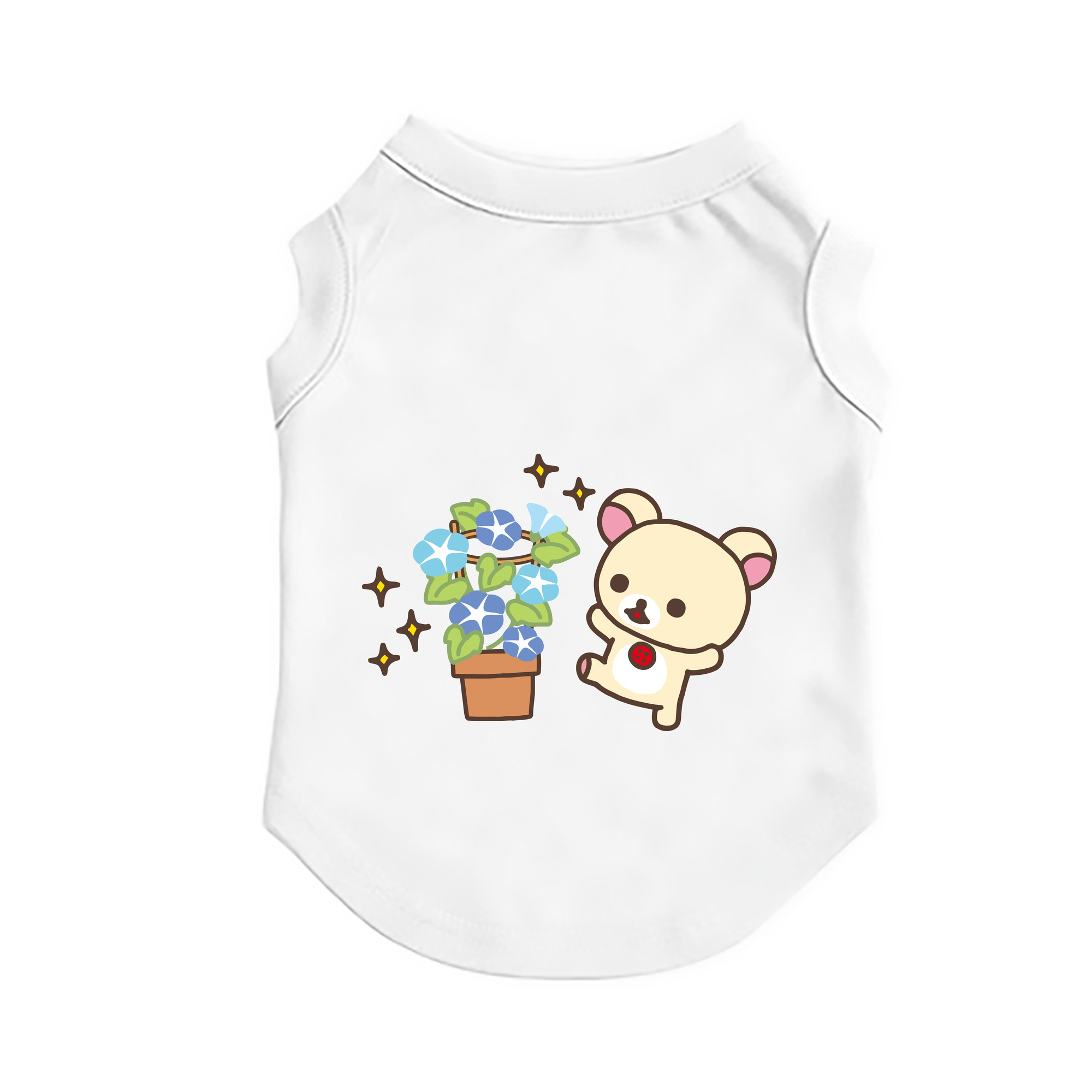 （画像用） リラックマ リラックマ キイロイトリ Rilakkuma Korilakkuma Kiiroitori ペット用ベスト