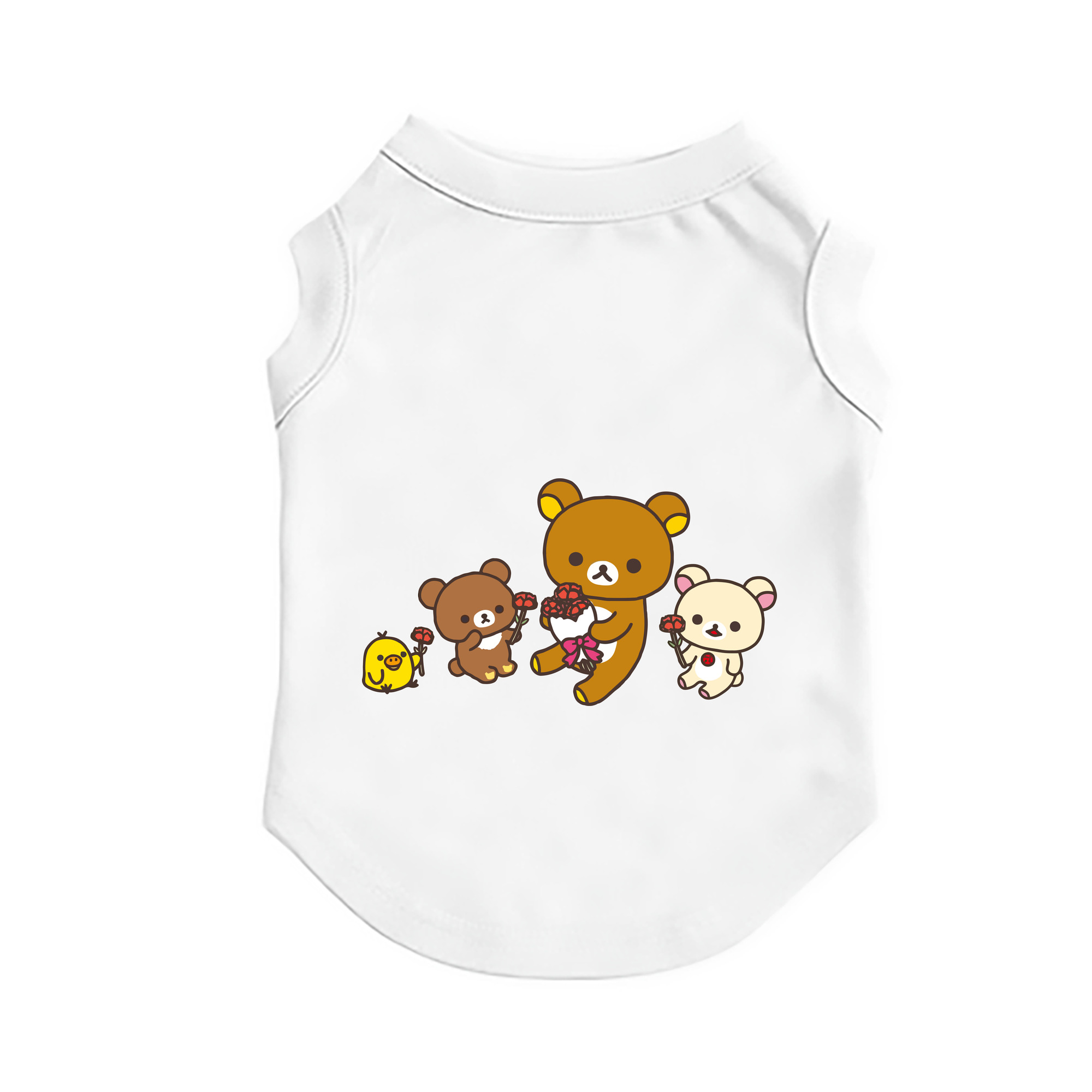 （画像用） リラックマ リラックマ キイロイトリ Rilakkuma Korilakkuma Kiiroitori ペット用ベスト