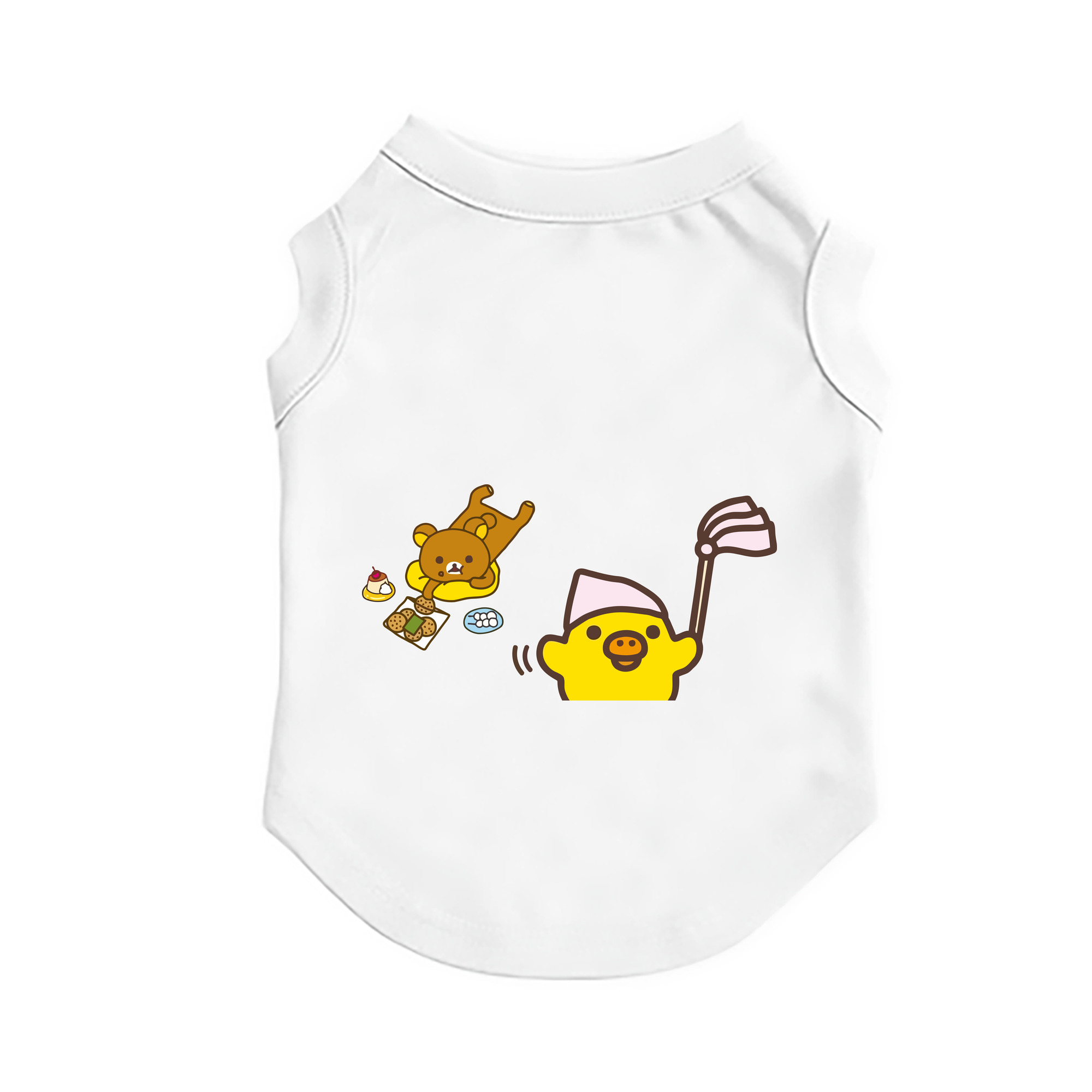 （画像用） リラックマ リラックマ キイロイトリ Rilakkuma Korilakkuma Kiiroitori ペット用ベスト