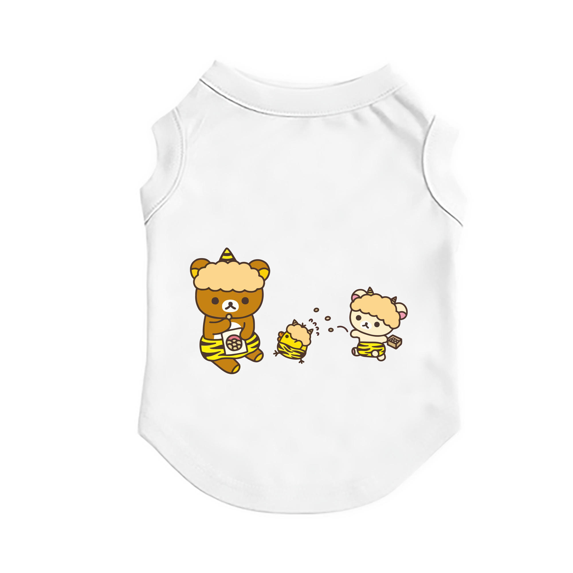 （画像用） リラックマ リラックマ キイロイトリ Rilakkuma Korilakkuma Kiiroitori ペット用ベスト