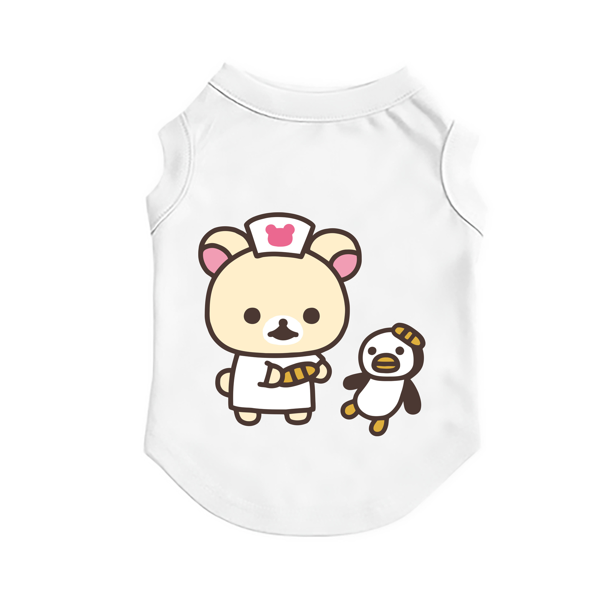 （画像用） リラックマ リラックマ キイロイトリ Rilakkuma Korilakkuma Kiiroitori ペット用ベスト