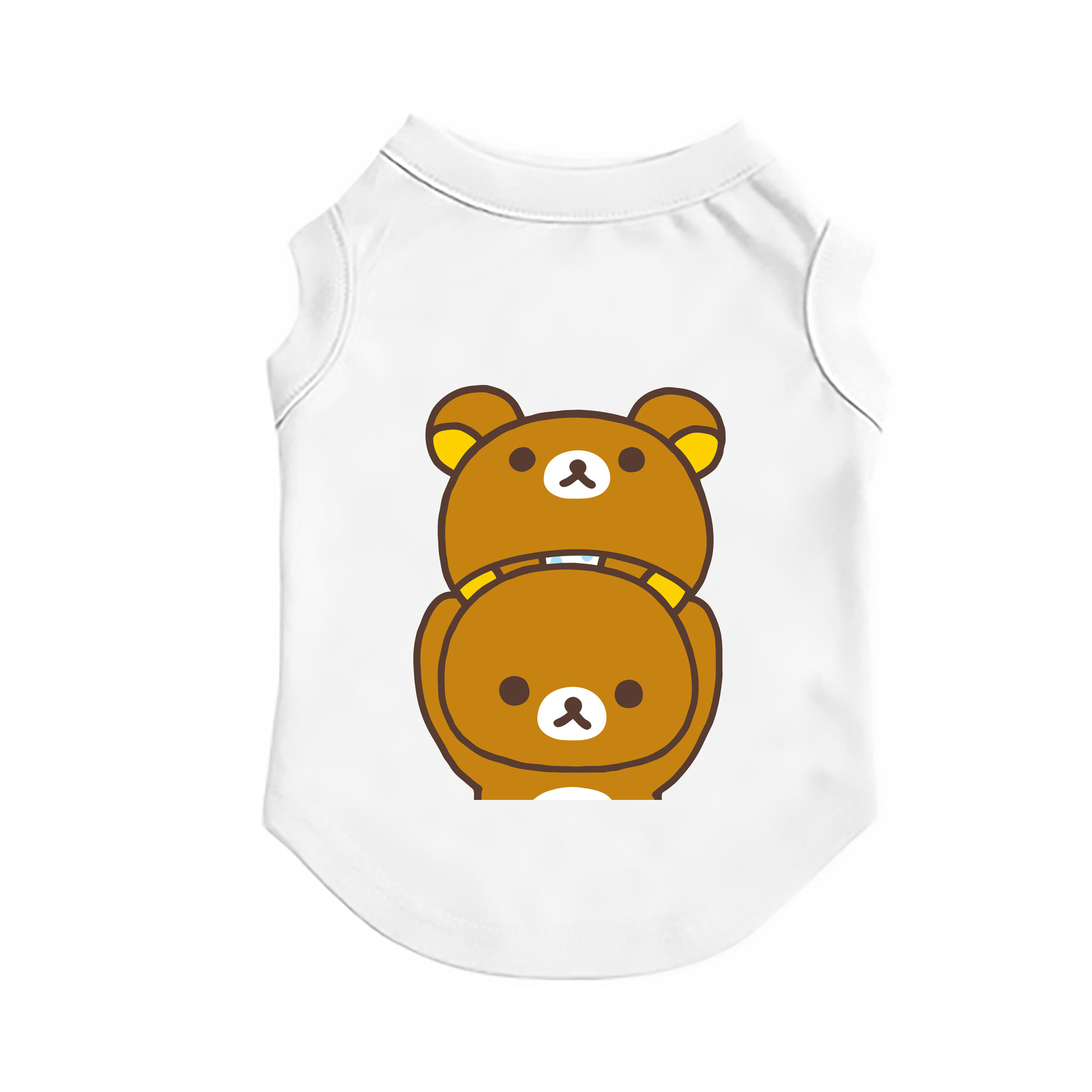 （画像用） リラックマ リラックマ キイロイトリ Rilakkuma Korilakkuma Kiiroitori ペット用ベスト