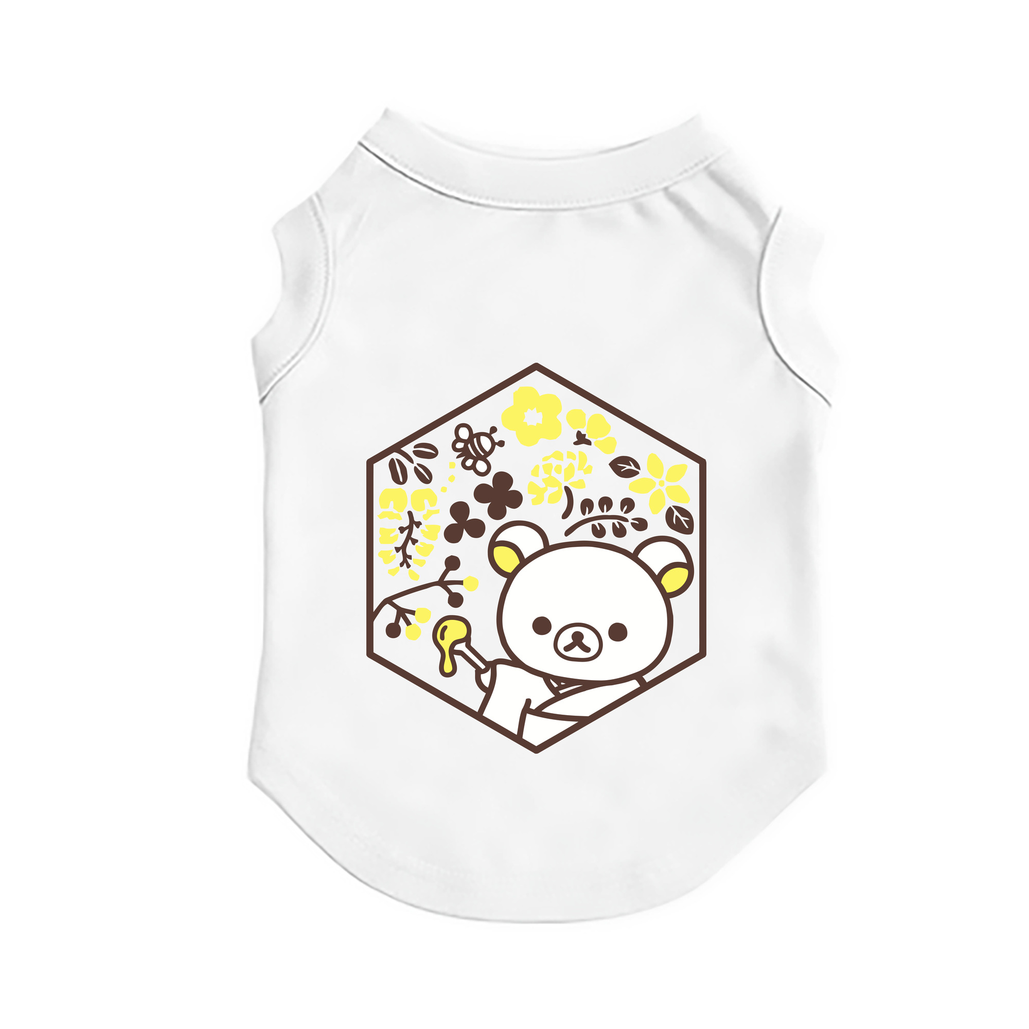 （画像用） リラックマ リラックマ キイロイトリ Rilakkuma Korilakkuma Kiiroitori ペット用ベスト