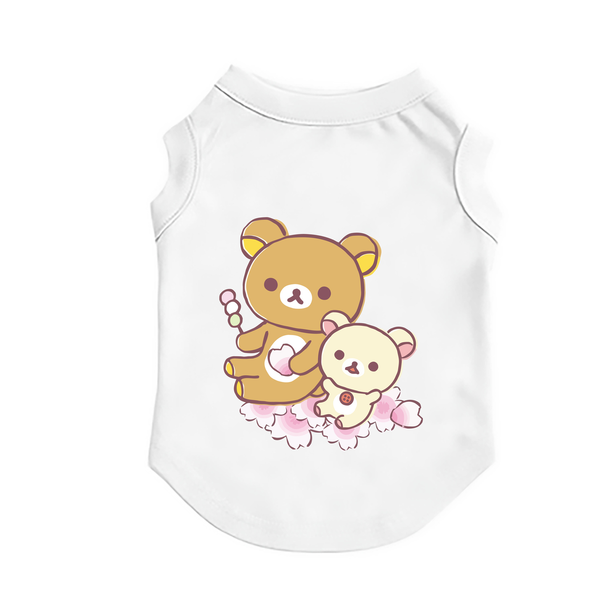 （画像用） リラックマ リラックマ キイロイトリ Rilakkuma Korilakkuma Kiiroitori ペット用ベスト