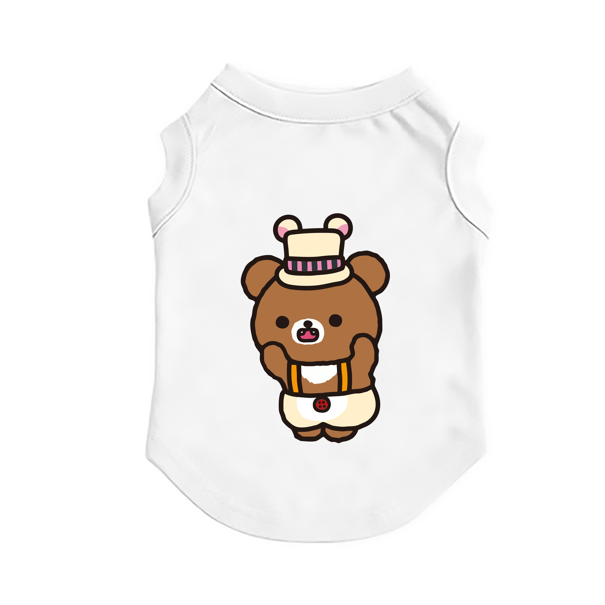 （画像用） リラックマ リラックマ キイロイトリ Rilakkuma Korilakkuma Kiiroitori ペット用ベスト
