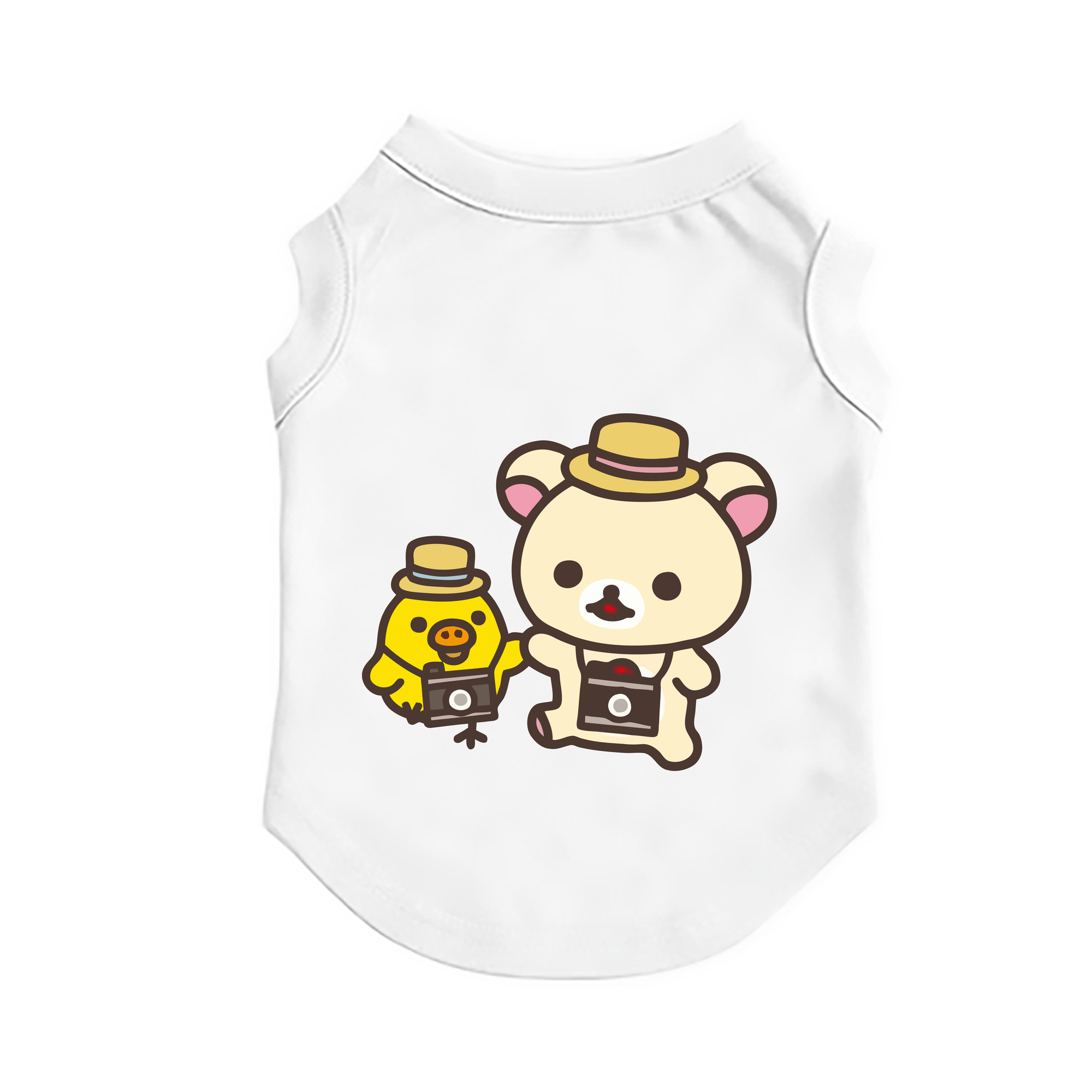（画像用） リラックマ リラックマ キイロイトリ Rilakkuma Korilakkuma Kiiroitori ペット用ベスト