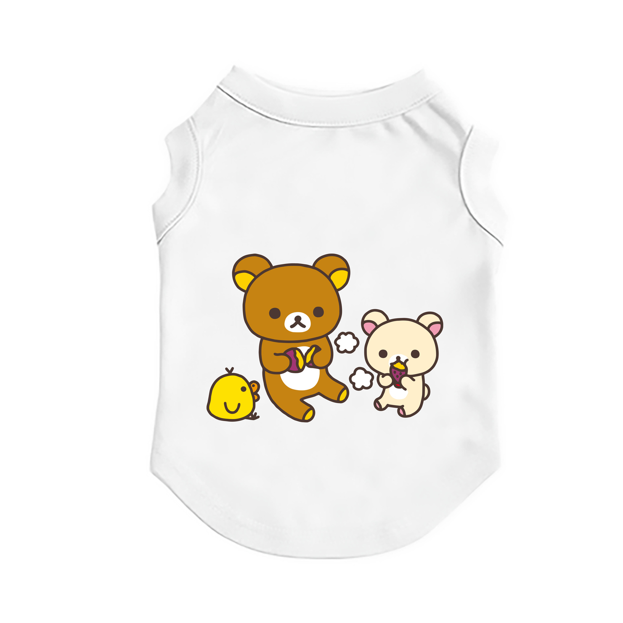 （画像用） リラックマ リラックマ キイロイトリ Rilakkuma Korilakkuma Kiiroitori ペット用ベスト