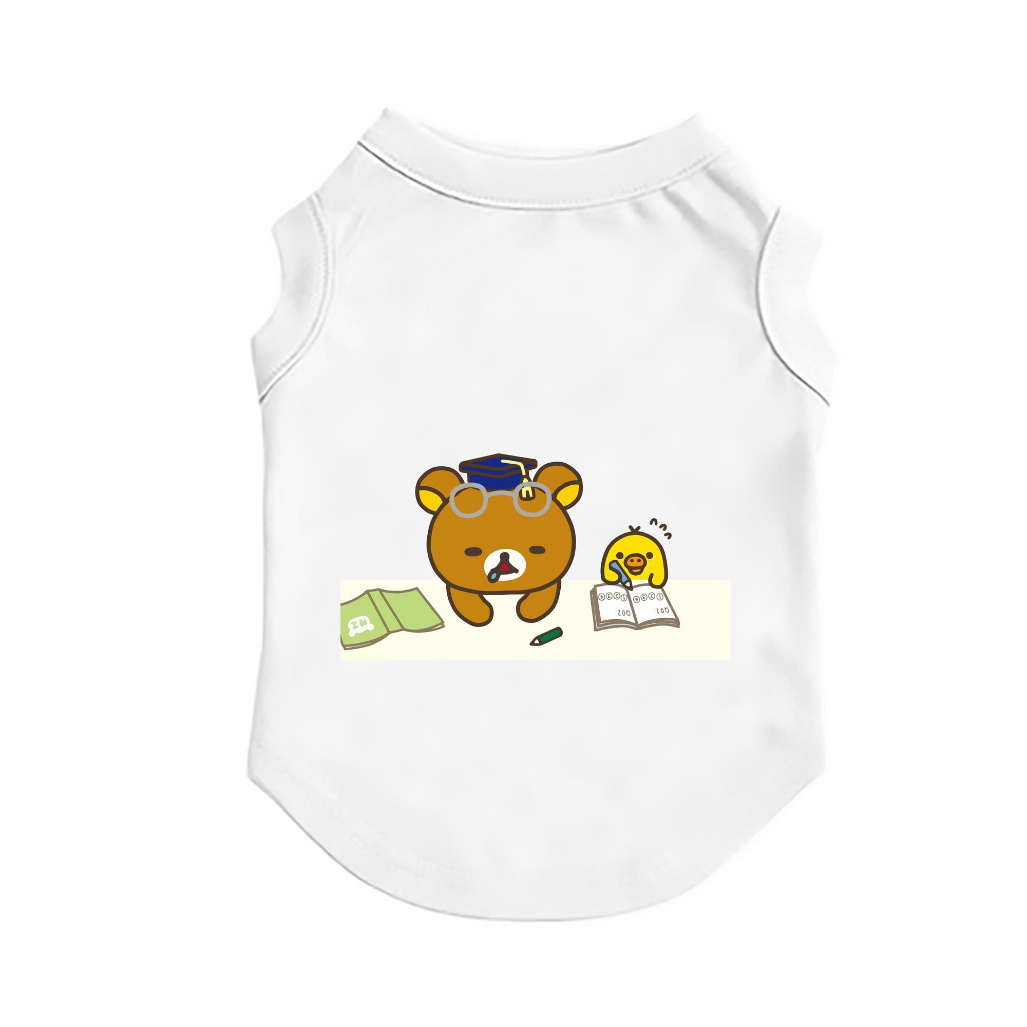 （画像用） リラックマ リラックマ キイロイトリ Rilakkuma Korilakkuma Kiiroitori ペット用ベスト