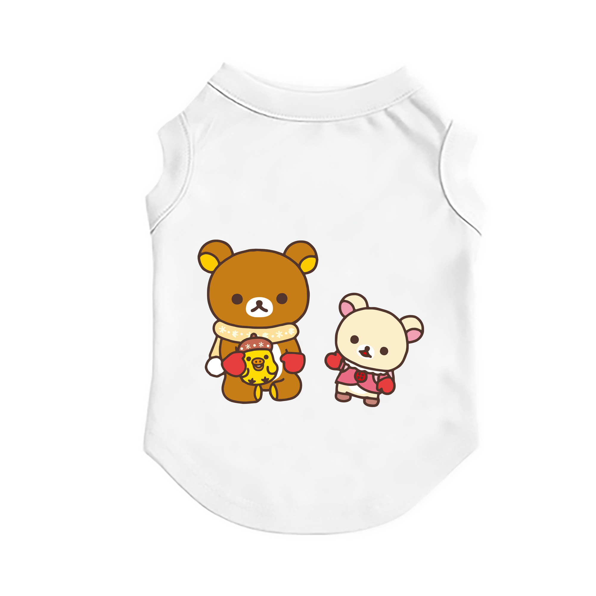 （画像用） リラックマ リラックマ キイロイトリ Rilakkuma Korilakkuma Kiiroitori ペット用ベスト