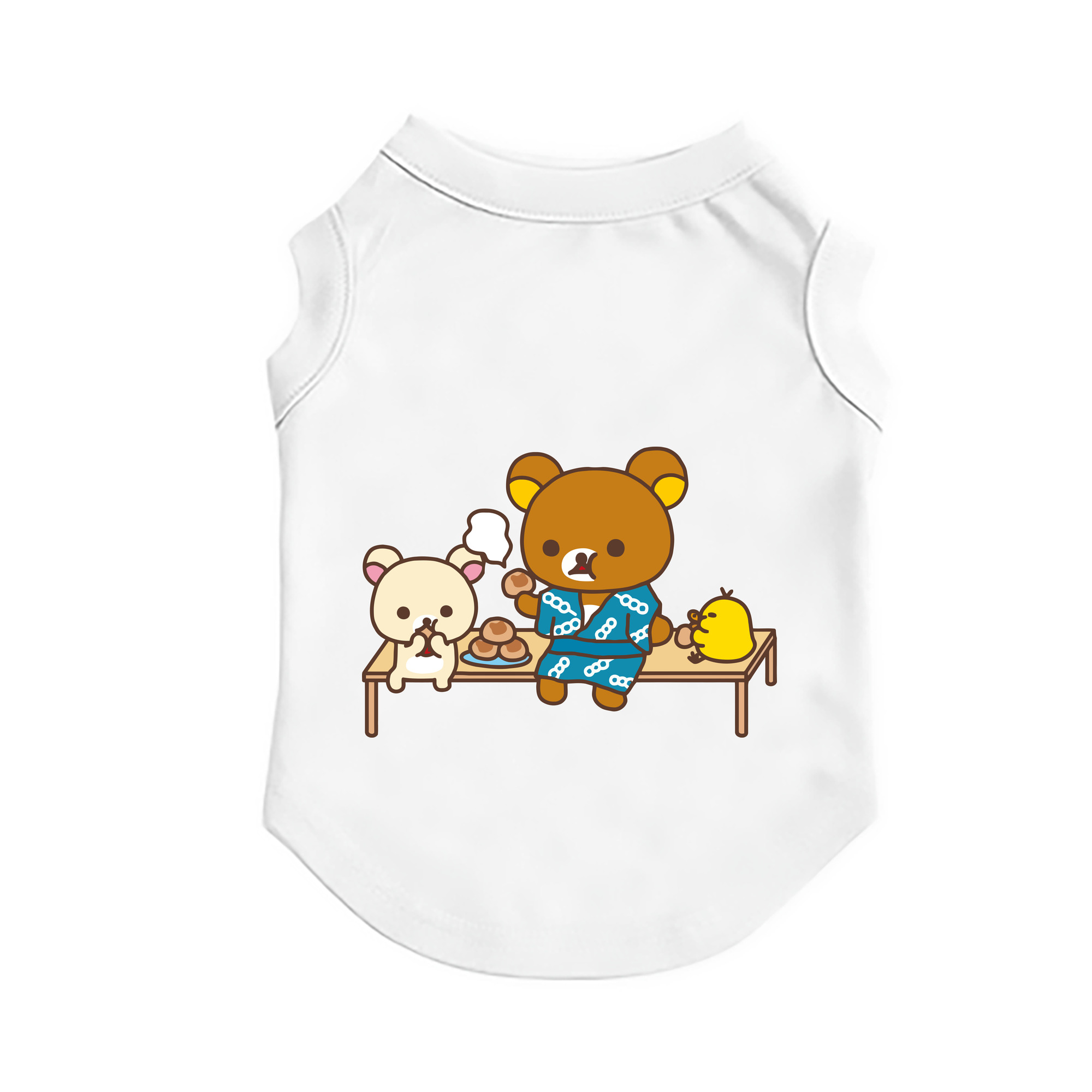 （画像用） リラックマ リラックマ キイロイトリ Rilakkuma Korilakkuma Kiiroitori ペット用ベスト