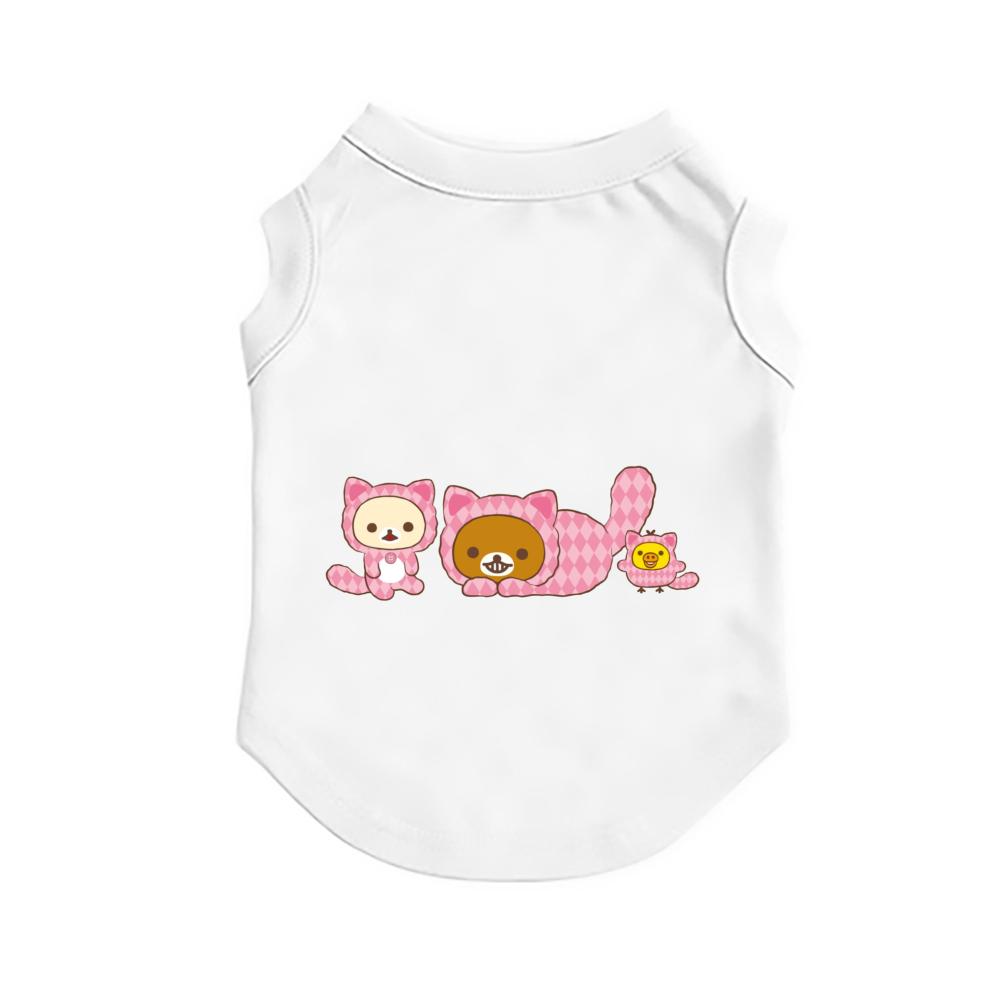 （画像用） リラックマ リラックマ キイロイトリ Rilakkuma Korilakkuma Kiiroitori ペット用ベスト