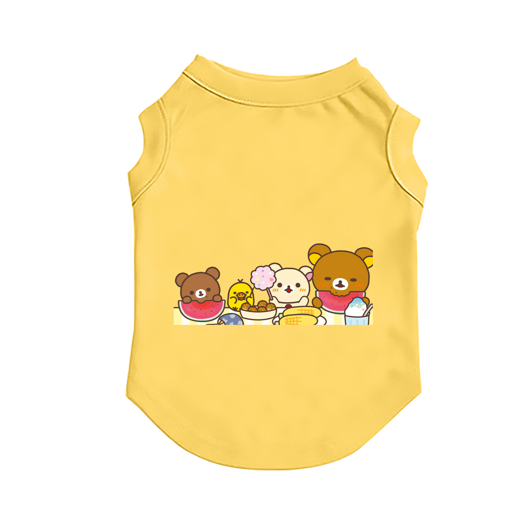 （画像用） リラックマ リラックマ キイロイトリ Rilakkuma Korilakkuma Kiiroitori ペット用ベスト