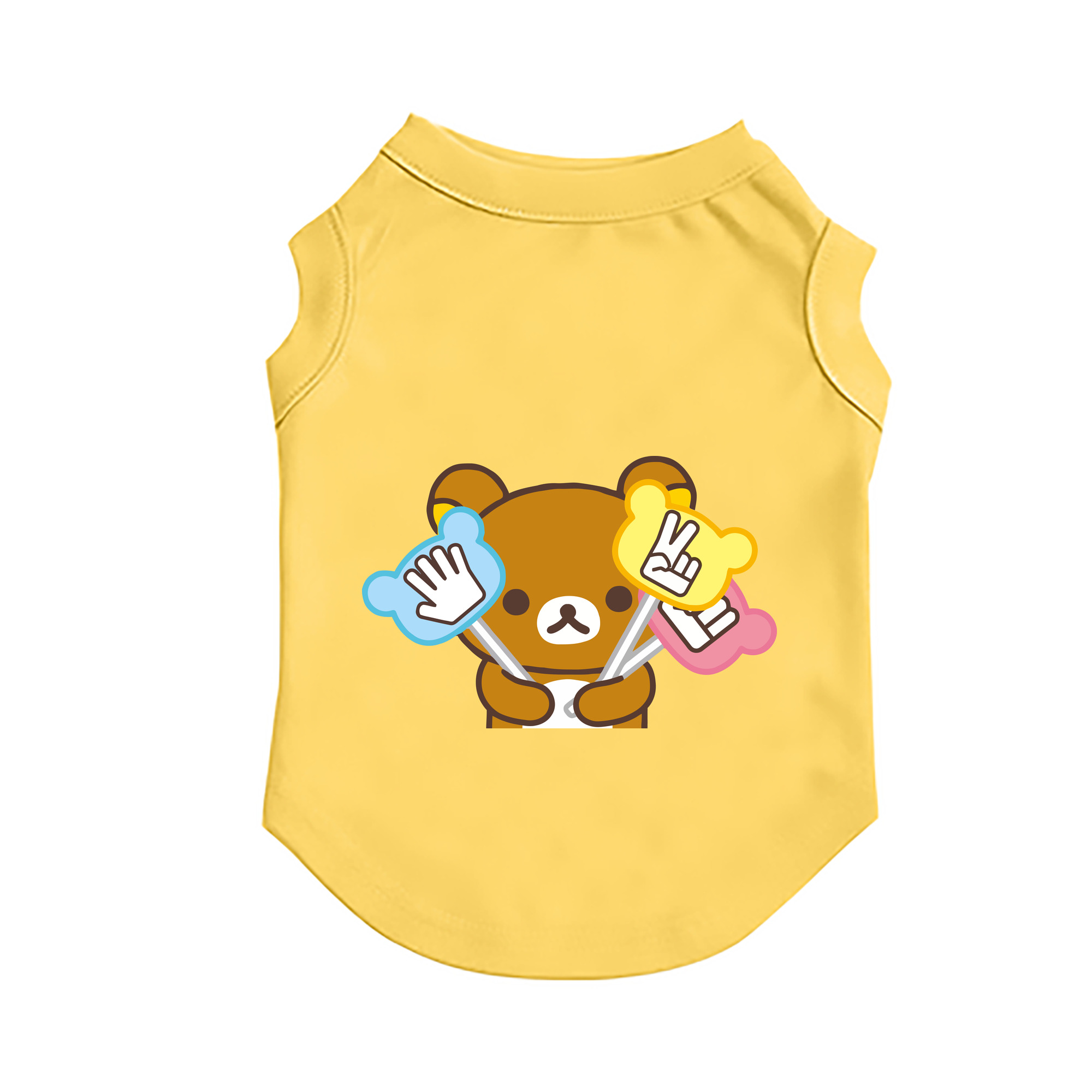 （画像用） リラックマ リラックマ キイロイトリ Rilakkuma Korilakkuma Kiiroitori ペット用ベスト