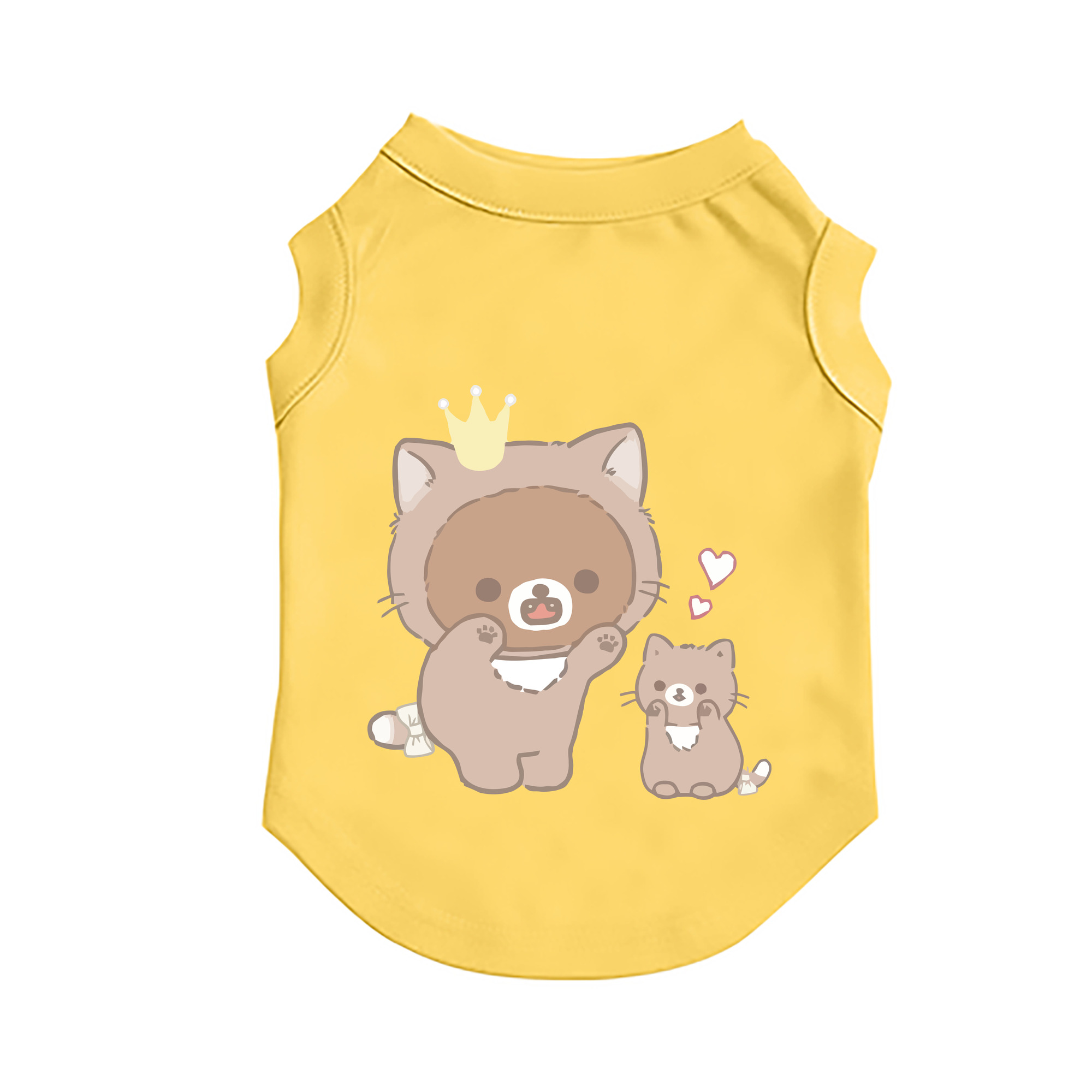 （画像用） リラックマ リラックマ キイロイトリ Rilakkuma Korilakkuma Kiiroitori ペット用ベスト