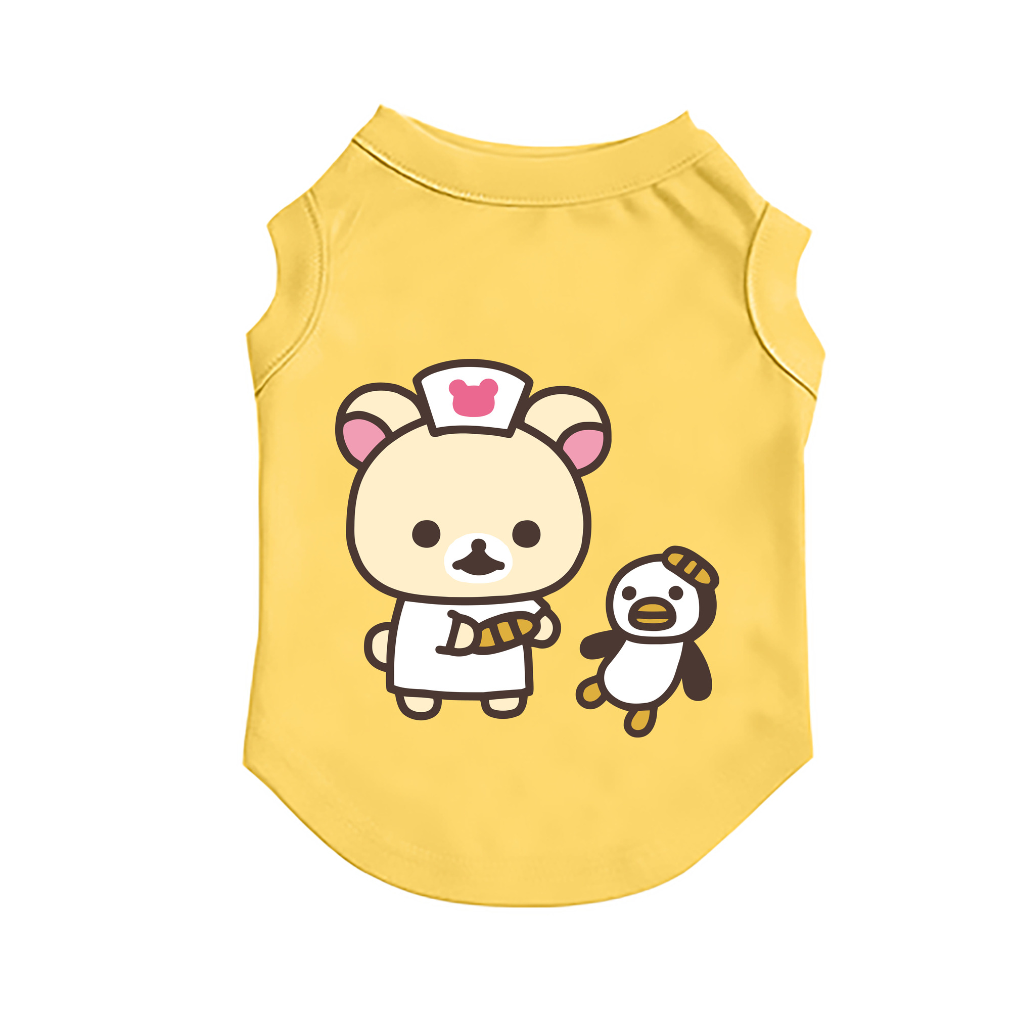 （画像用） リラックマ リラックマ キイロイトリ Rilakkuma Korilakkuma Kiiroitori ペット用ベスト