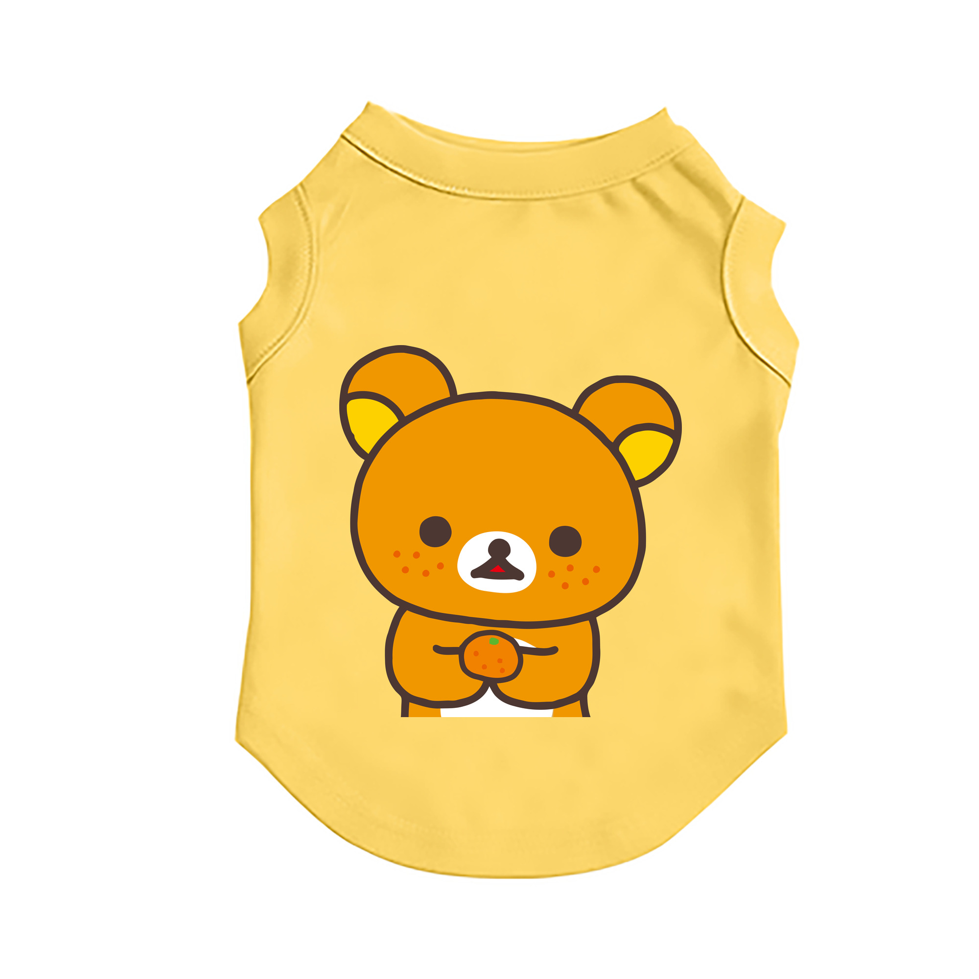 （画像用） リラックマ リラックマ キイロイトリ Rilakkuma Korilakkuma Kiiroitori ペット用ベスト