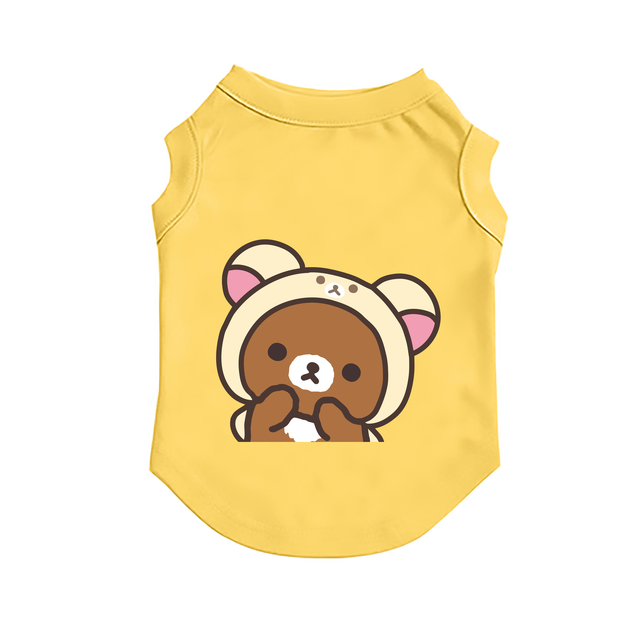 （画像用） リラックマ リラックマ キイロイトリ Rilakkuma Korilakkuma Kiiroitori ペット用ベスト