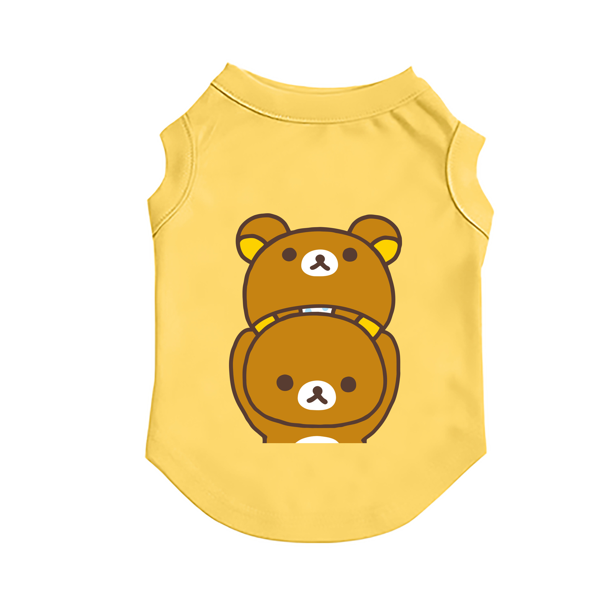 （画像用） リラックマ リラックマ キイロイトリ Rilakkuma Korilakkuma Kiiroitori ペット用ベスト