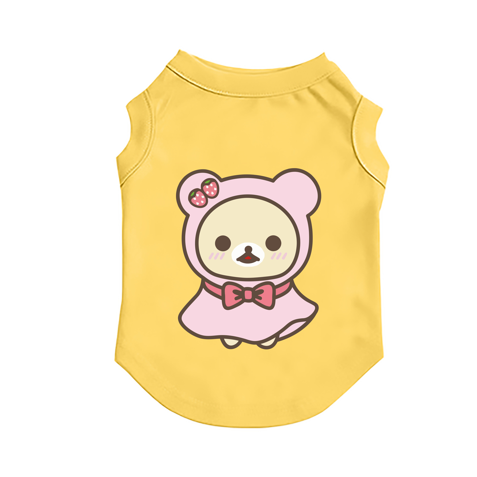 （画像用） リラックマ リラックマ キイロイトリ Rilakkuma Korilakkuma Kiiroitori ペット用ベスト