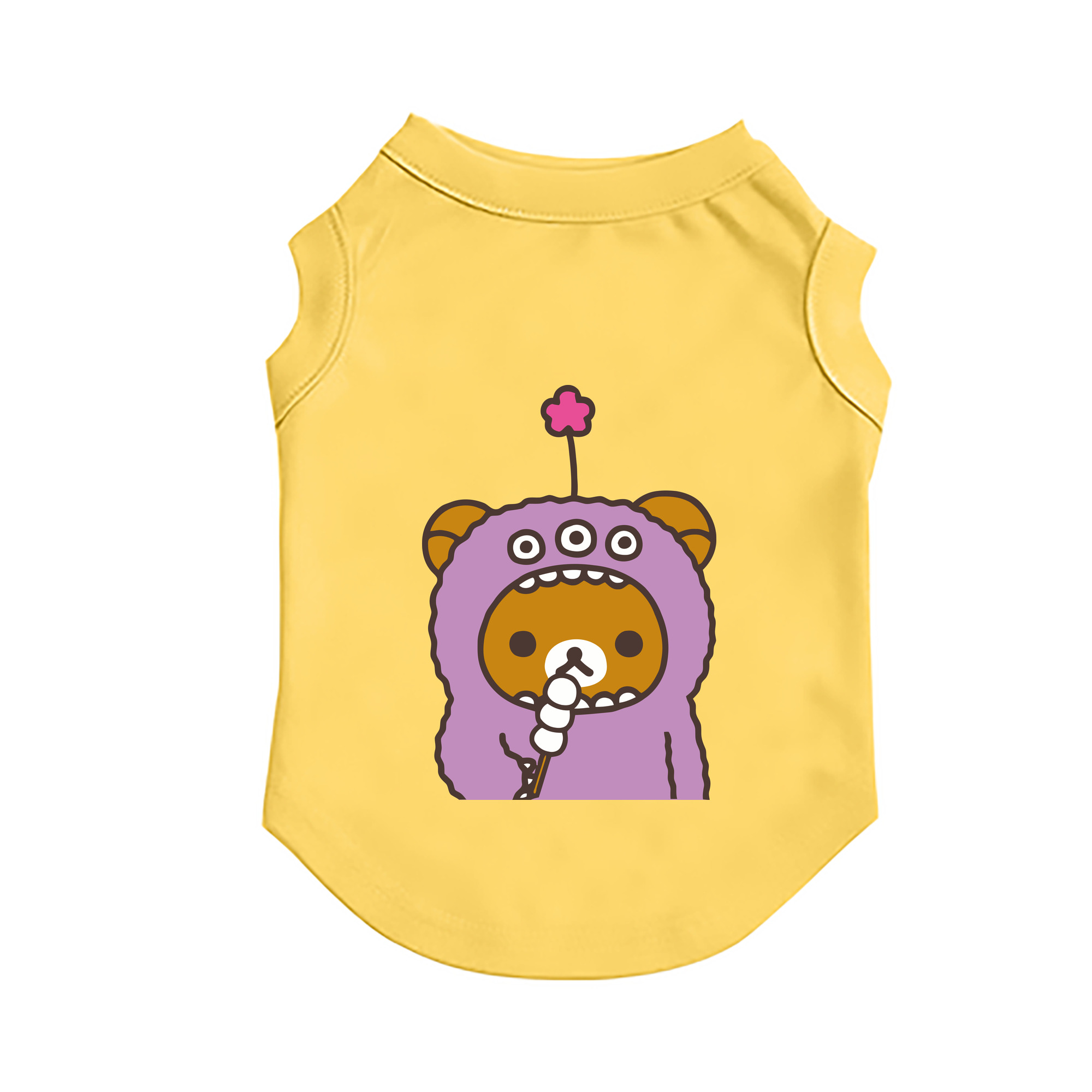 （画像用） リラックマ リラックマ キイロイトリ Rilakkuma Korilakkuma Kiiroitori ペット用ベスト