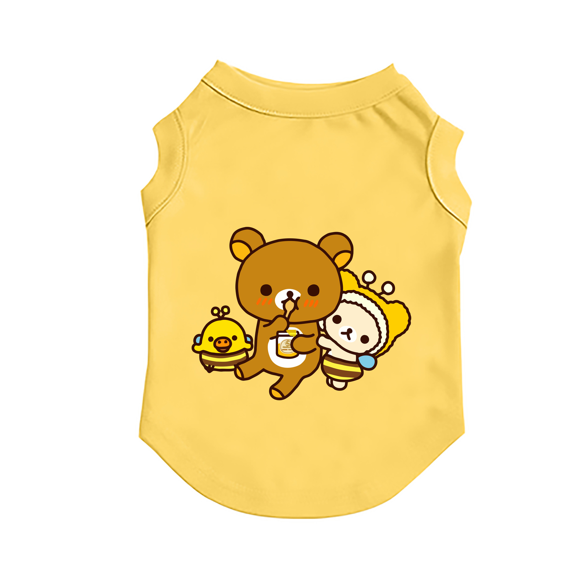 （画像用） リラックマ リラックマ キイロイトリ Rilakkuma Korilakkuma Kiiroitori ペット用ベスト