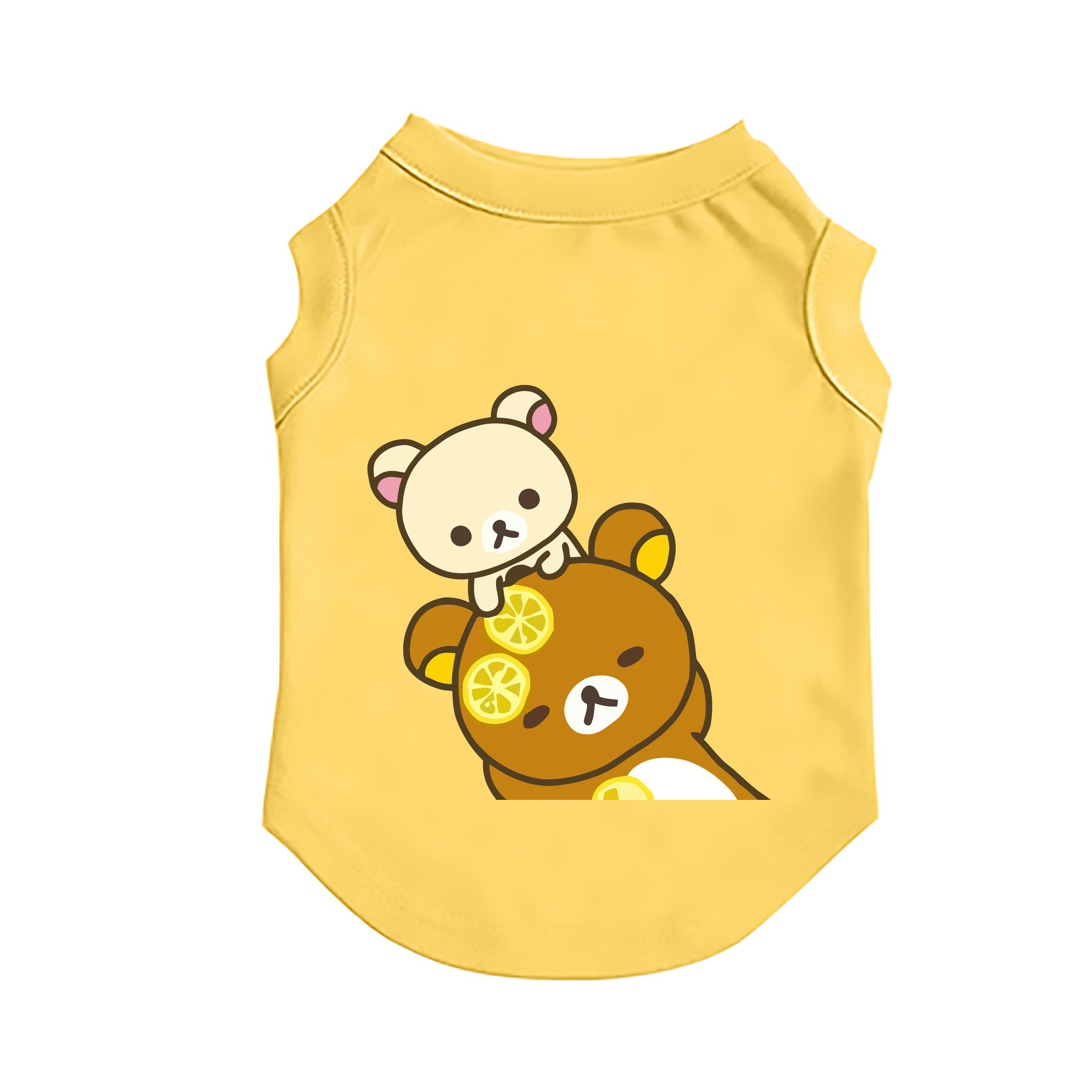 （画像用） リラックマ リラックマ キイロイトリ Rilakkuma Korilakkuma Kiiroitori ペット用ベスト