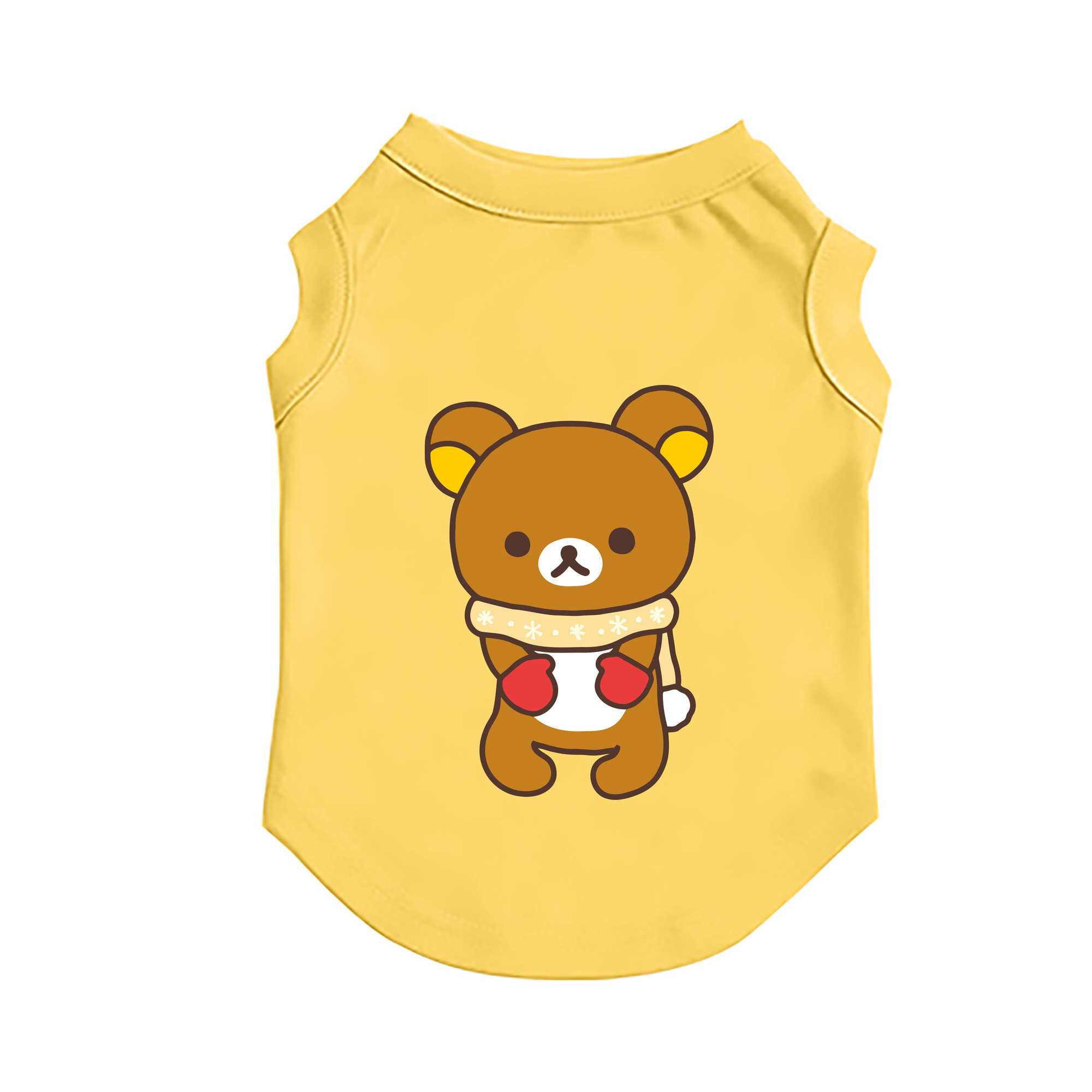 （画像用） リラックマ リラックマ キイロイトリ Rilakkuma Korilakkuma Kiiroitori ペット用ベスト